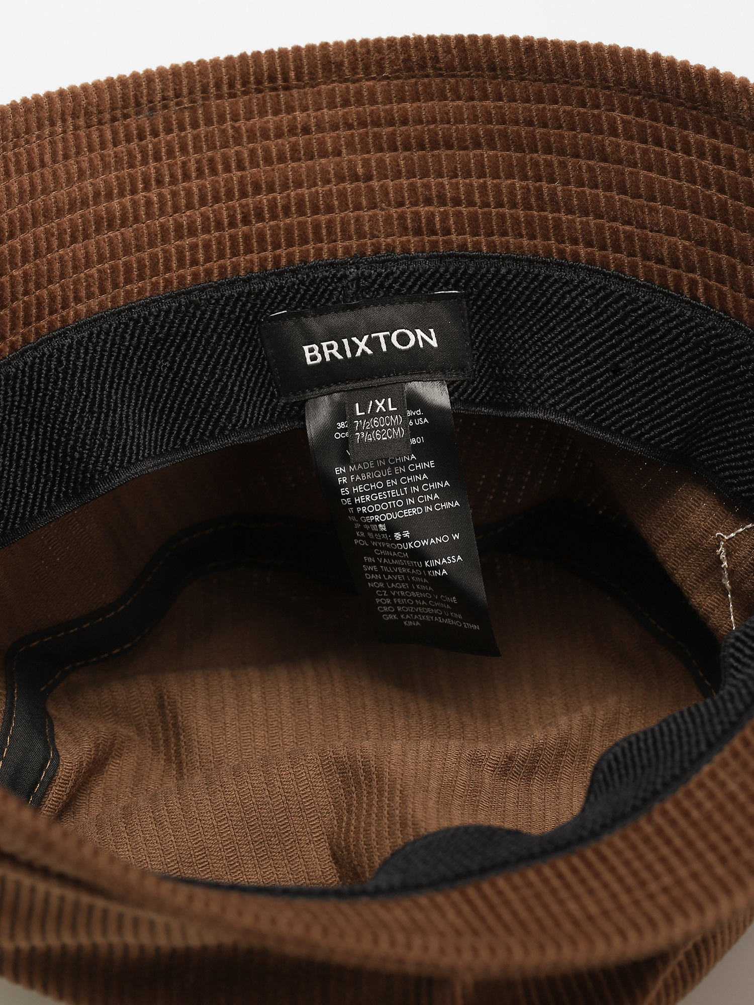 Klobúk Brixton Gramercy Packable Bucket Hat (brass)