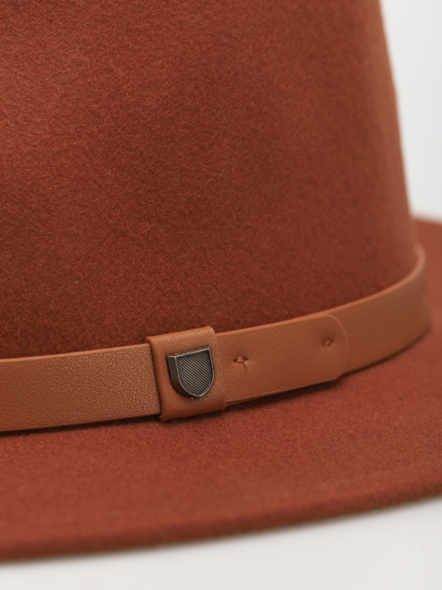 Klobúk Brixton Messer Fedora (caramel)