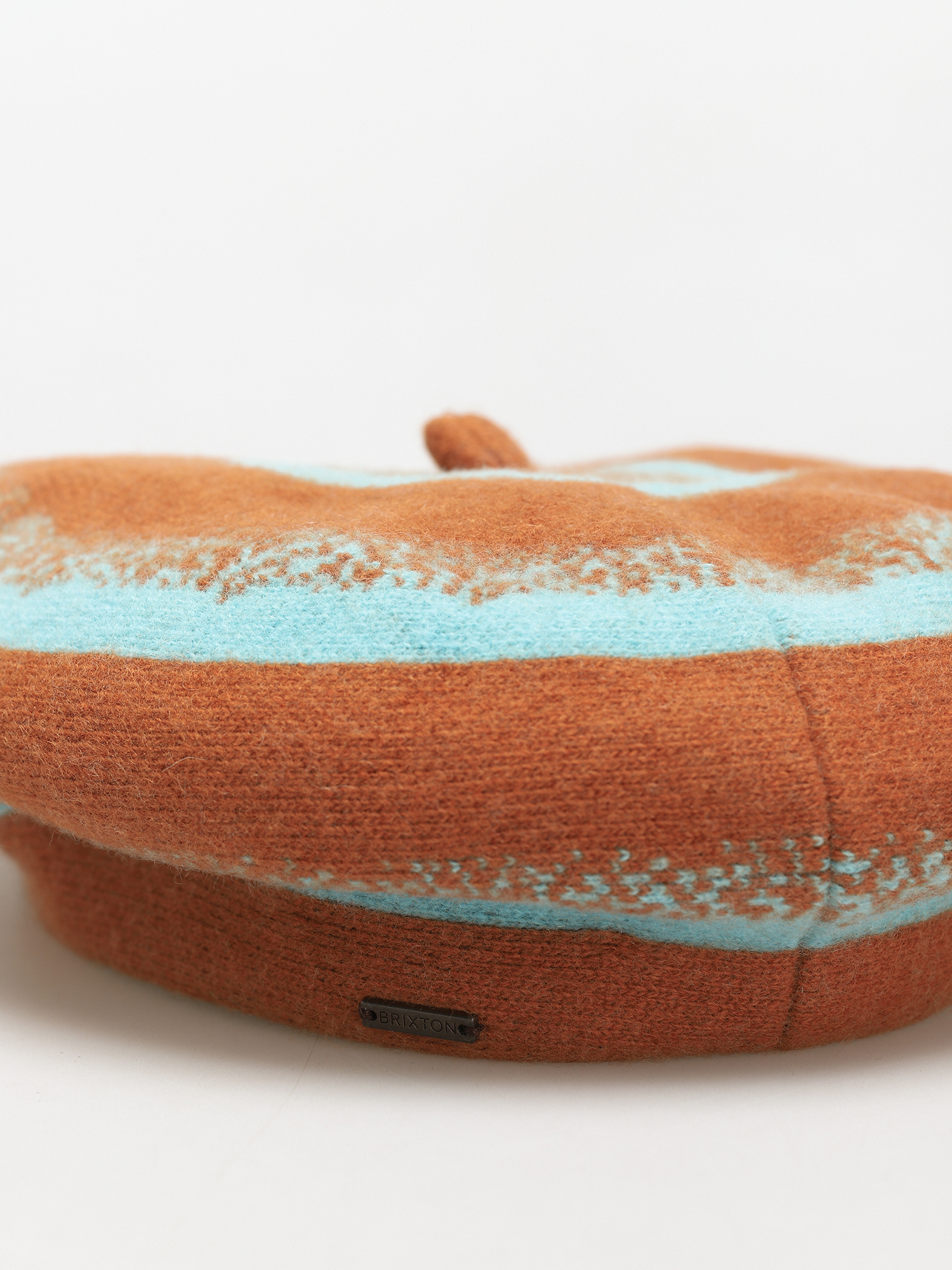 Klobúk so šiltom Brixton Beret Audrey Beret Wmn (carmel/teal ombre)