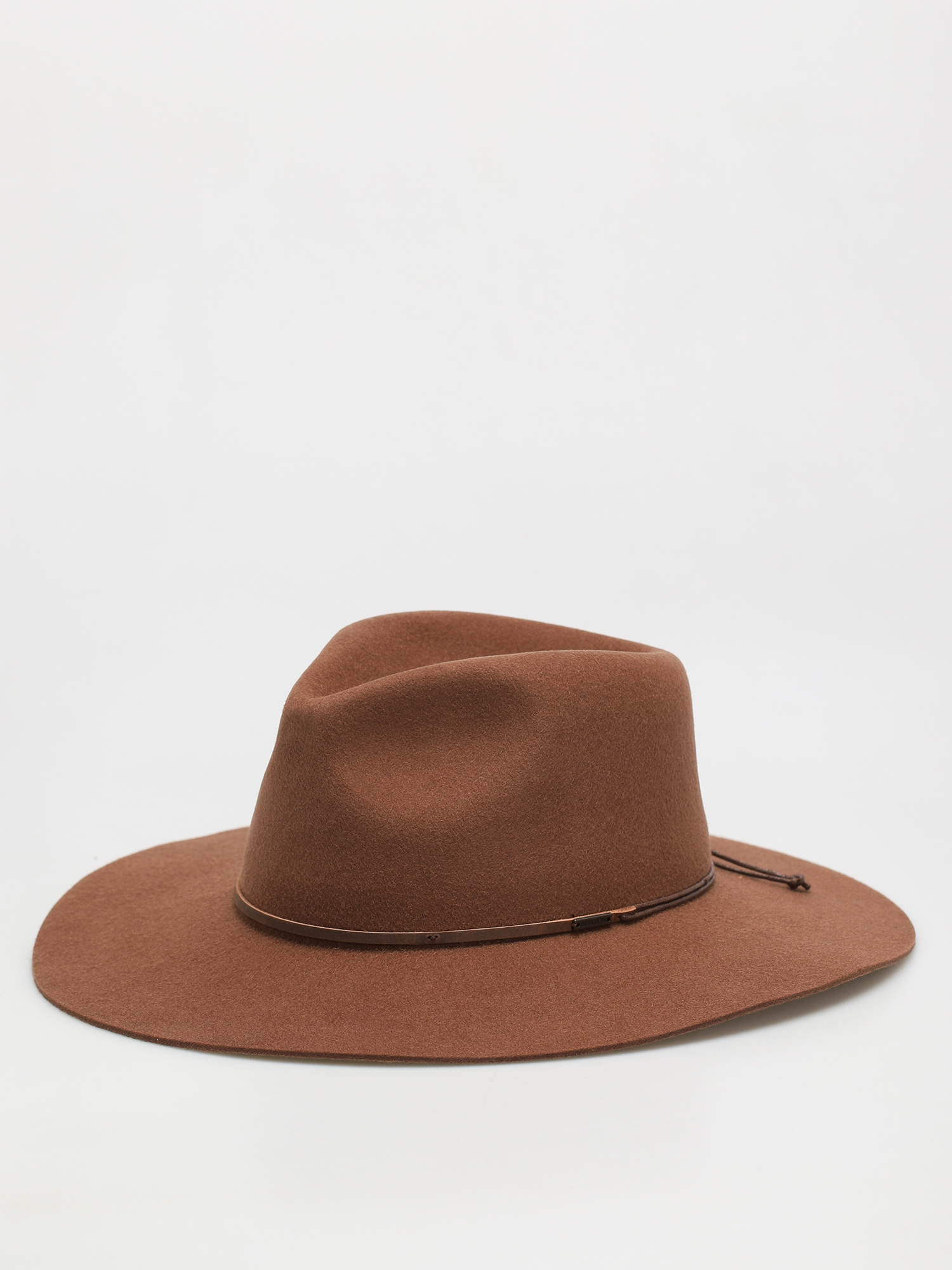 Klobúk Brixton Hailey Fedora Wmn (coffee)