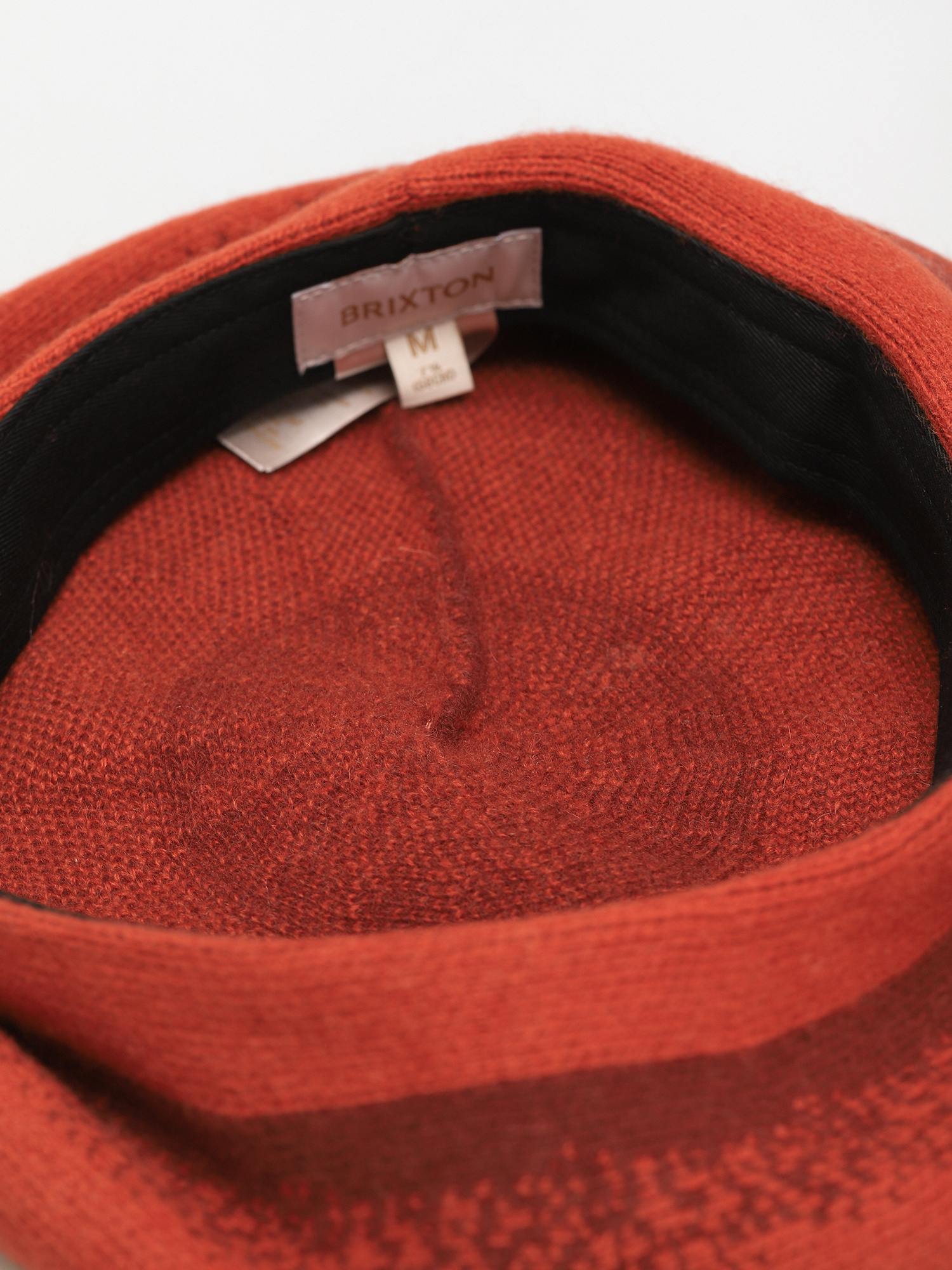 Klobúk so šiltom Brixton Beret Audrey Beret Wmn (dark brick)