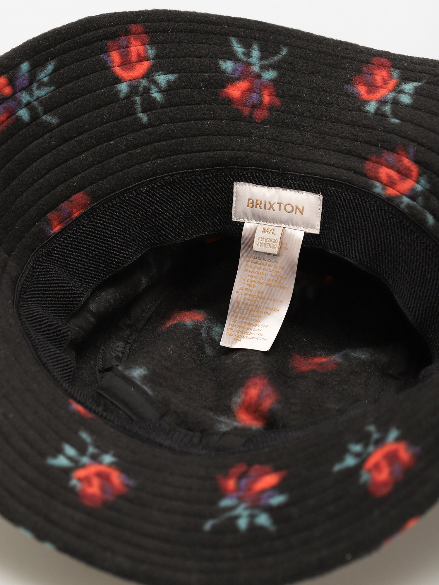 Klobúk Brixton Dylan Bucket Hat Wmn (roses)