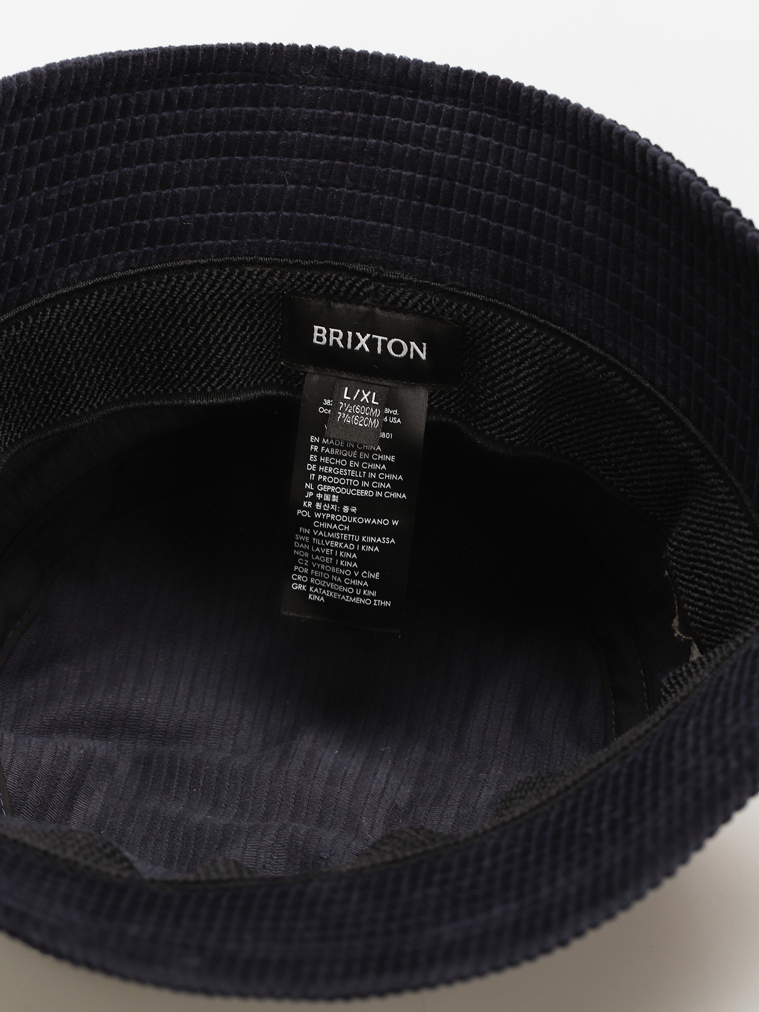 Klobúk Brixton Gramercy Packable Bucket Hat (washed navy)