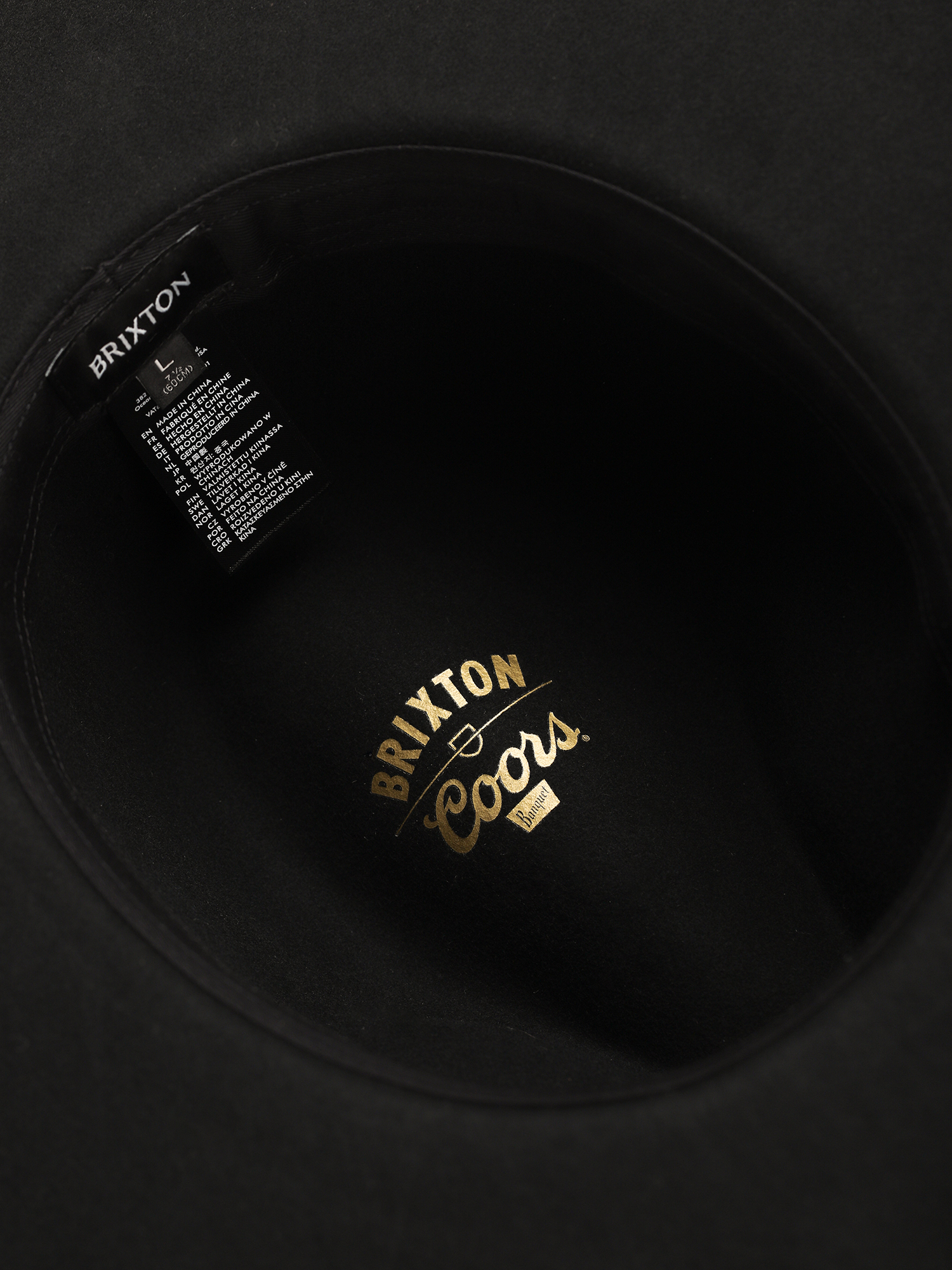 Klobúk Brixton Coors Labor Hat (black)