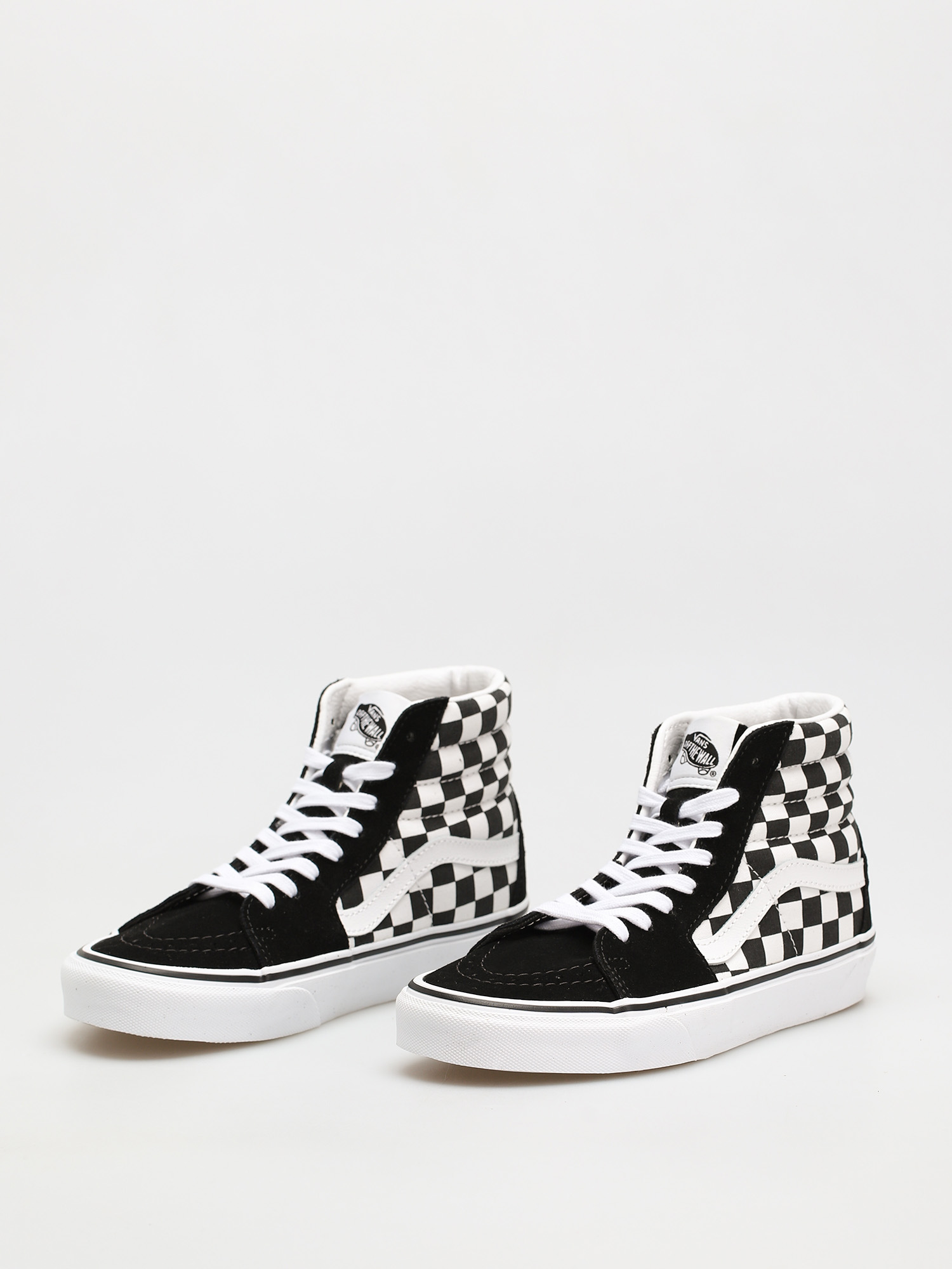 Topánky Vans Sk8 Hi (checkerboard/blk/tr wht)