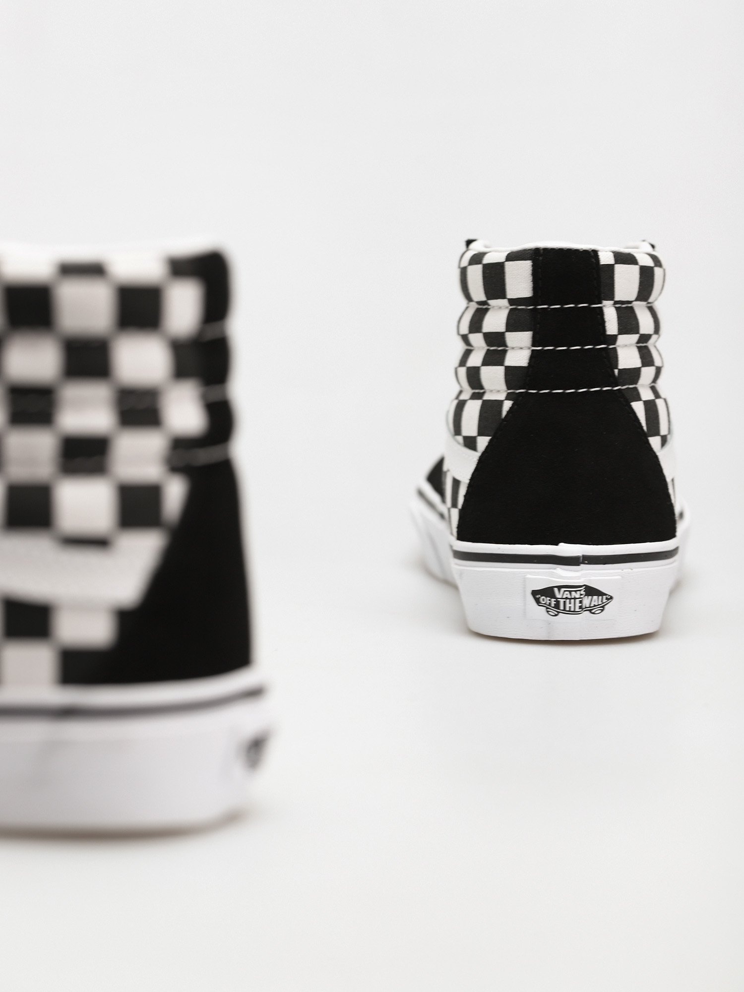 Topánky Vans Sk8 Hi (checkerboard/blk/tr wht)