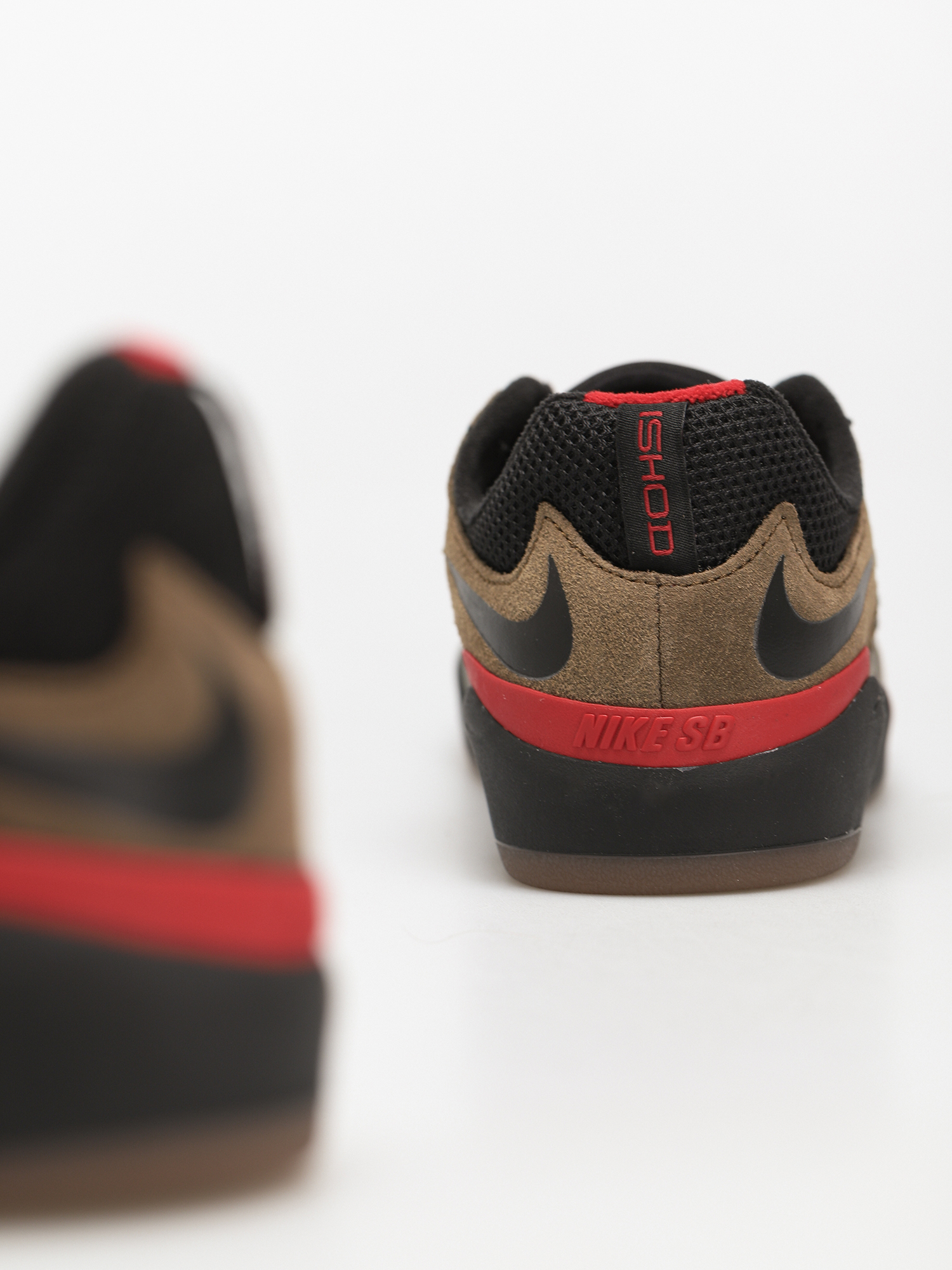 Topánky Nike SB Ishod (light olive/black light olive)