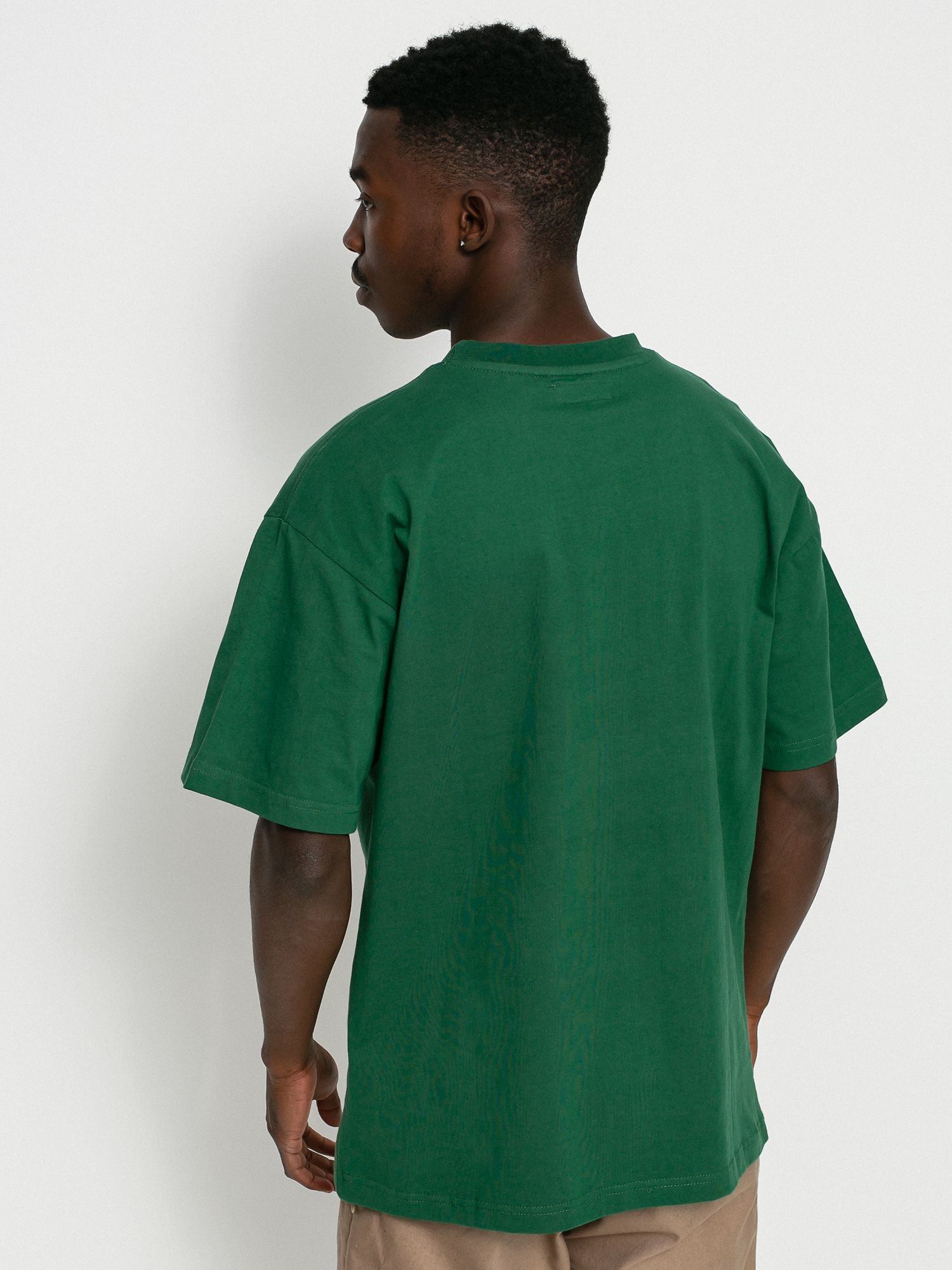 Tričko Chinatown Market Smiley Marche De Market (forest green)