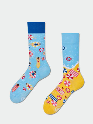 Ponožky Many Mornings Beach  Please! (blue/yellow)