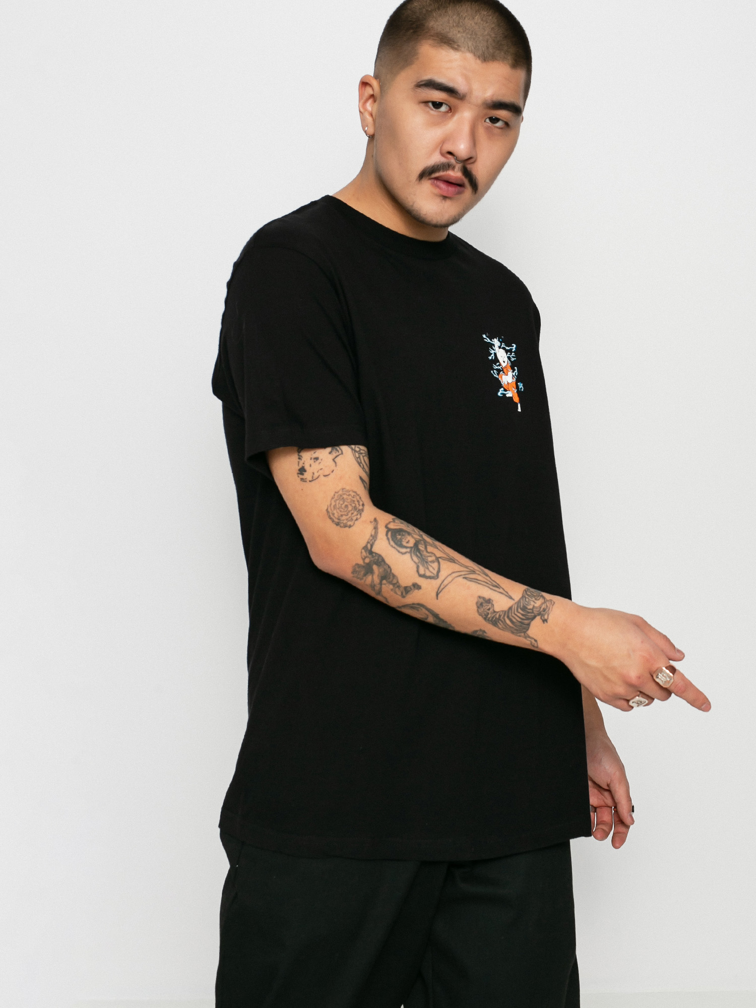 Tričko RipNDip Super Sanerm (black)