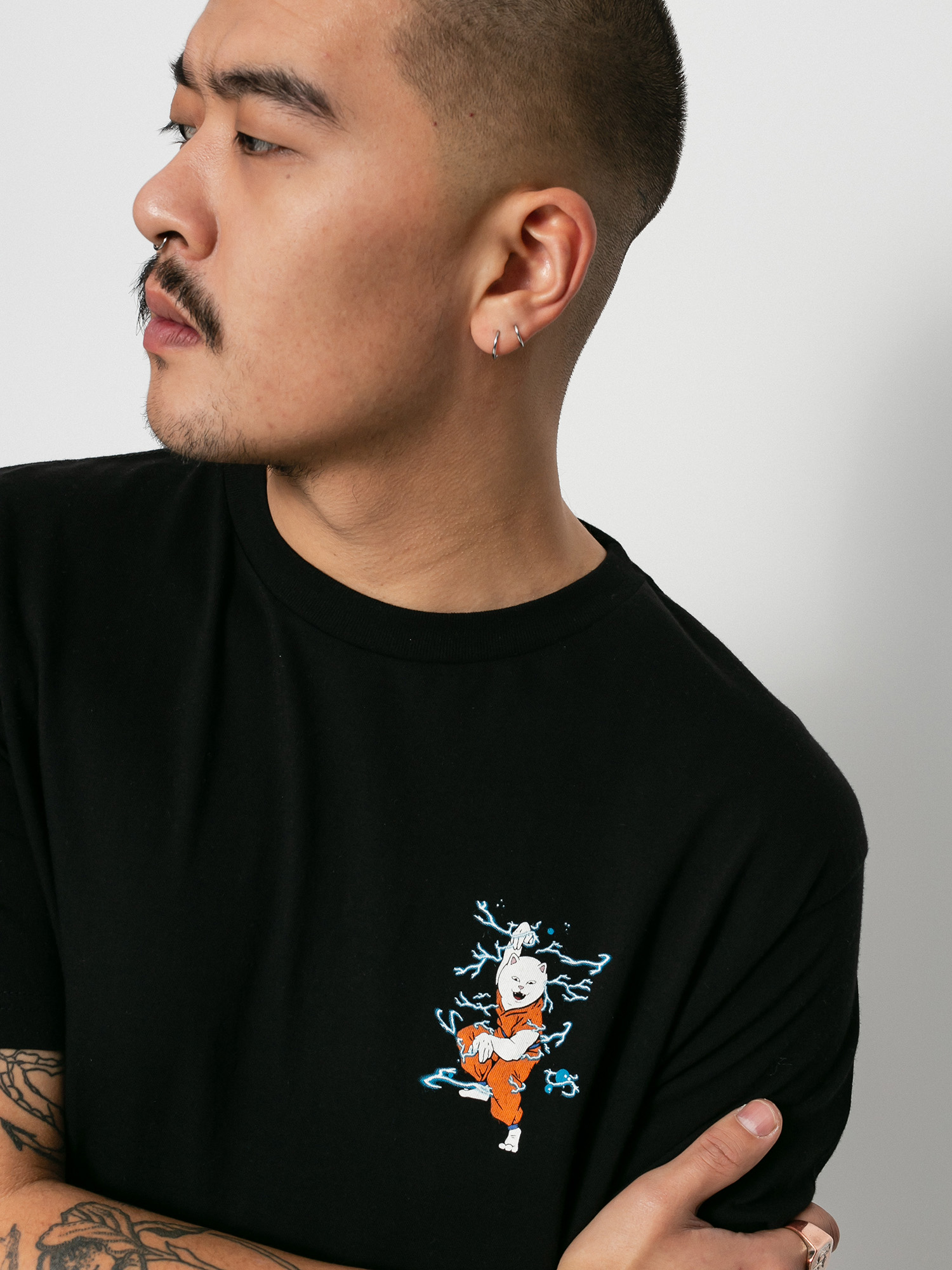 Tričko RipNDip Super Sanerm (black)