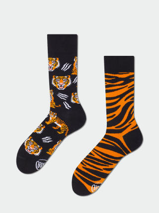 Ponožky Many Mornings Feet Of The Tiger (orange/black)