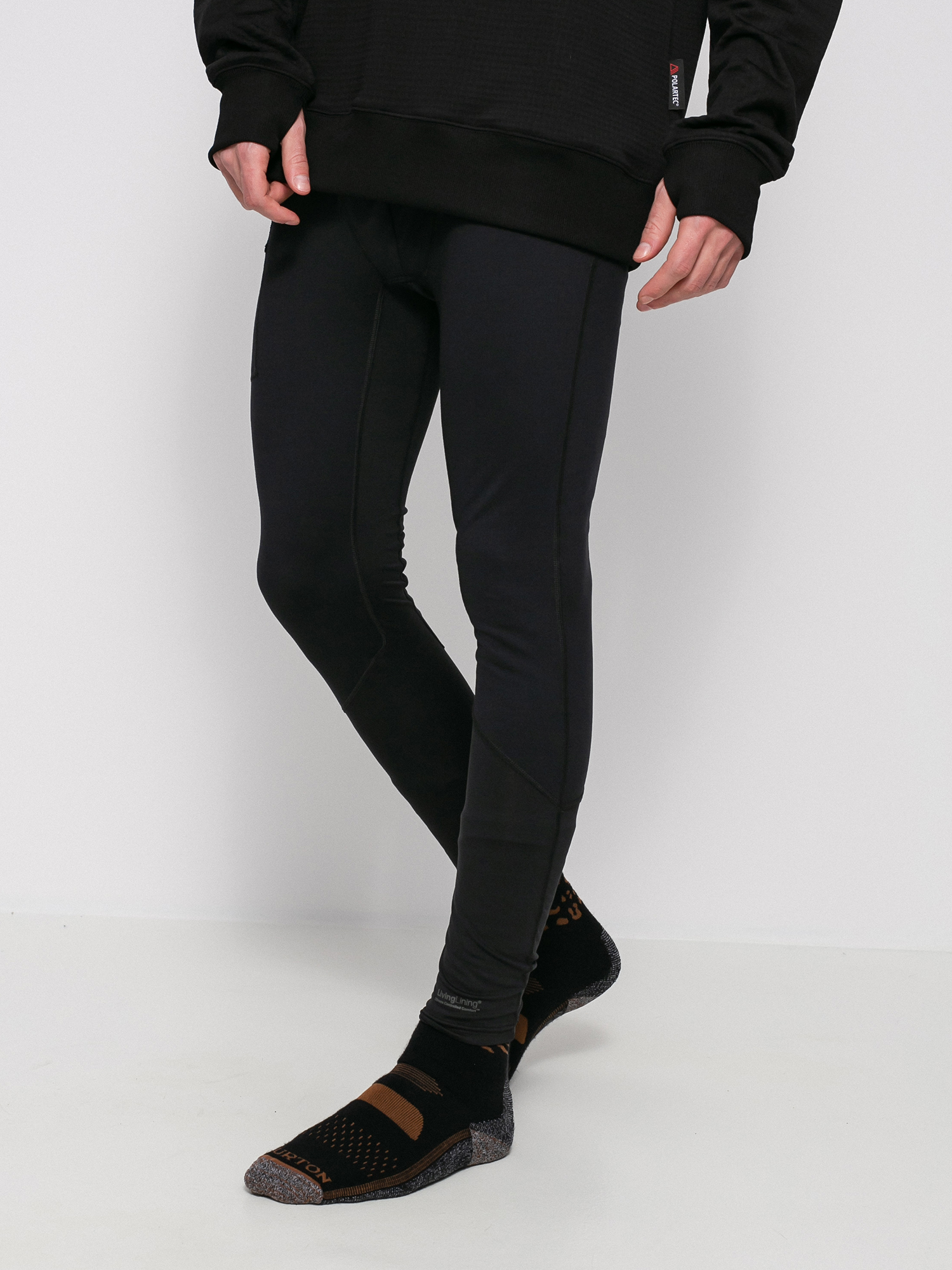 Pánske Termolegíny Burton Midweight X Base Layers (true black)