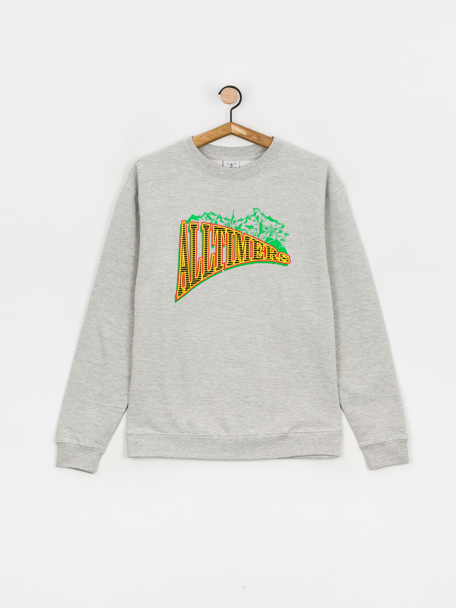 Mikina Alltimers Ny Canada Crew (heather grey)