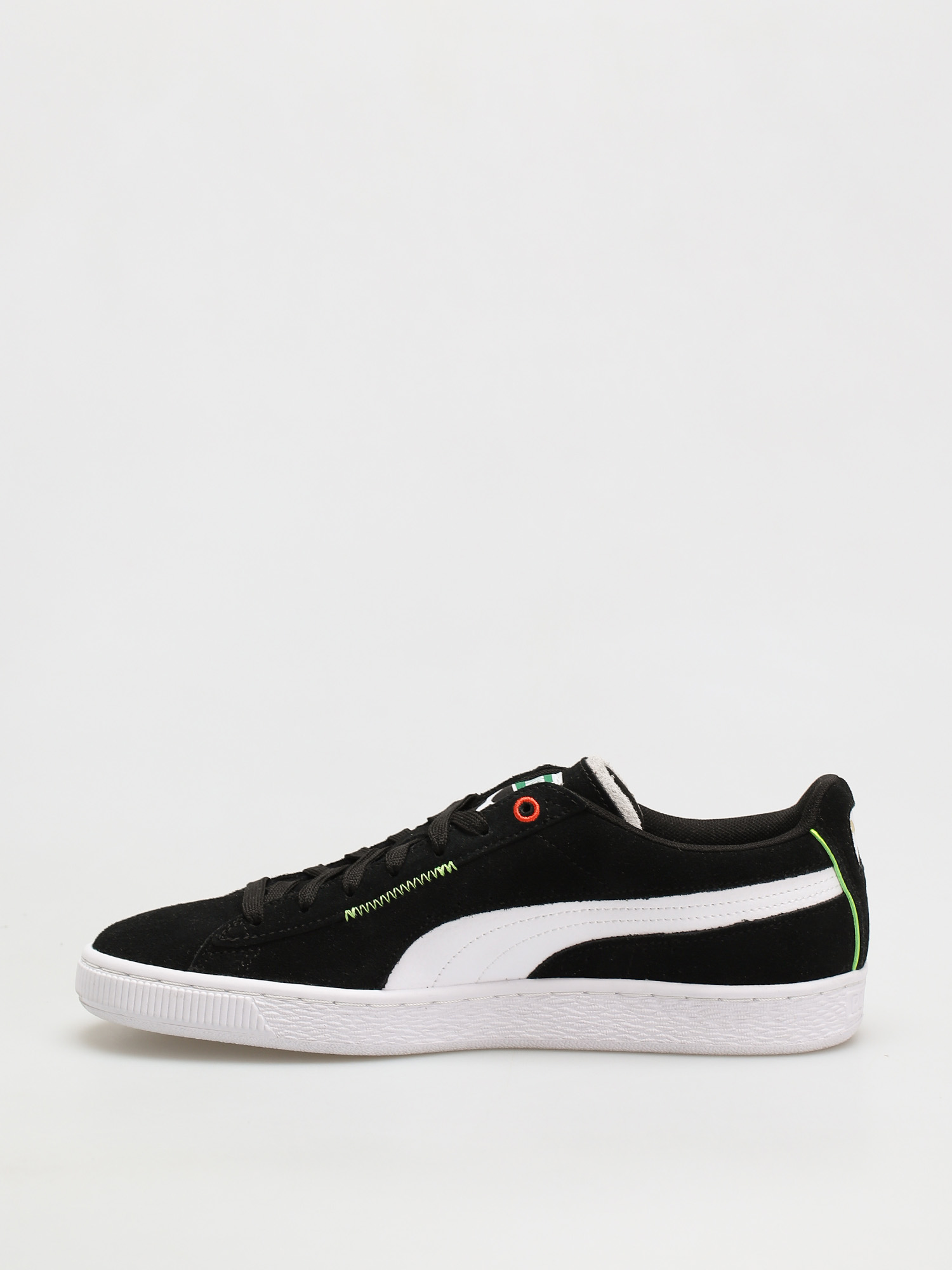 Topánky Puma Suede Displaced (puma black/pwht/harbor mist)