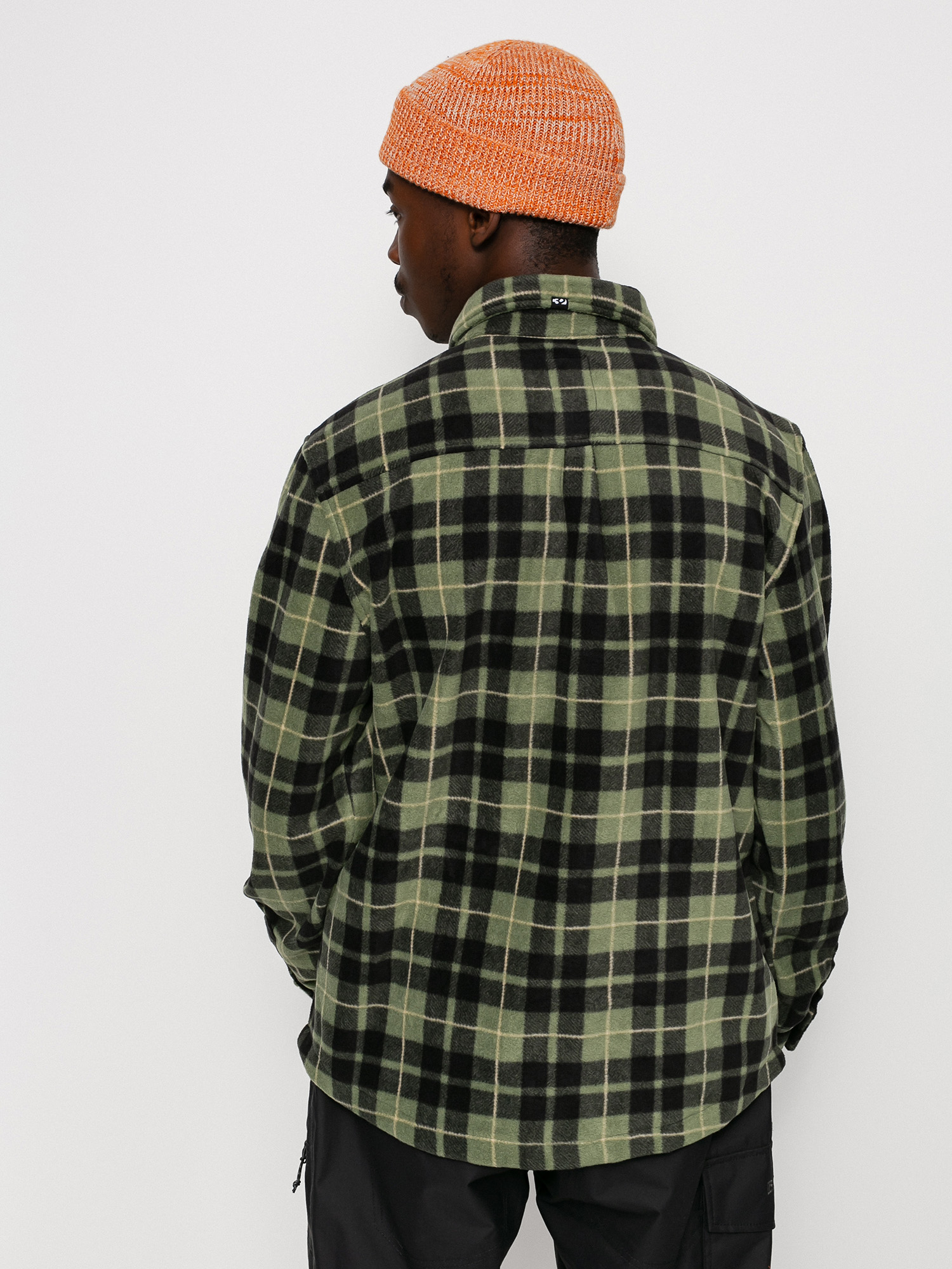 Pánska Košeľa ThirtyTwo Rest Stop Shirt (military)