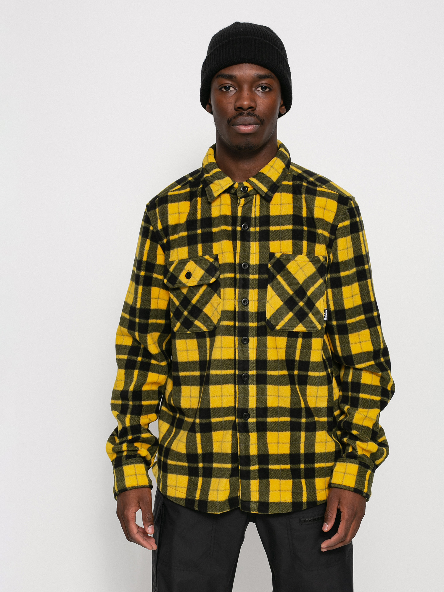 Pánska Košeľa ThirtyTwo Rest Stop Shirt (mustard)