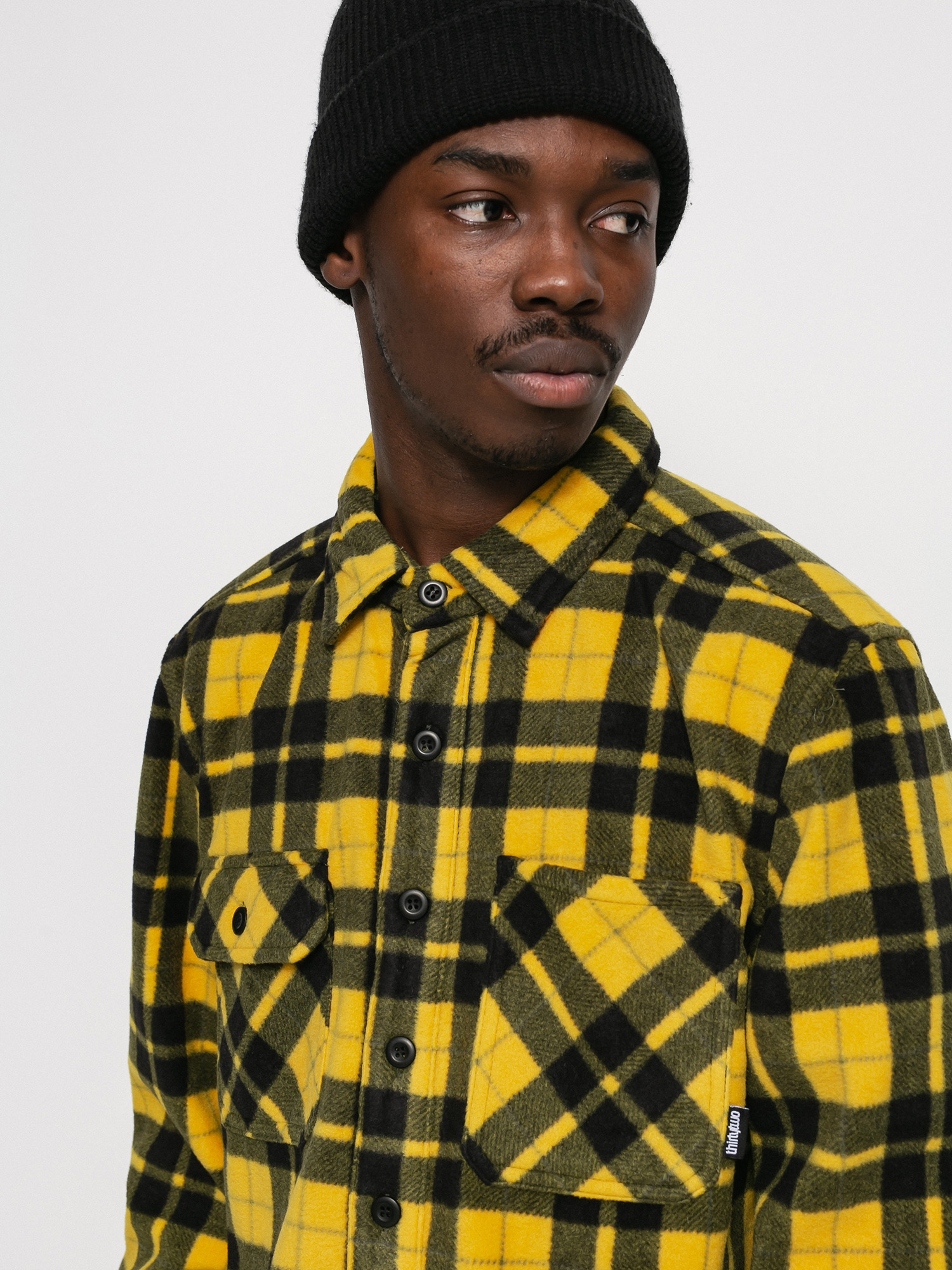 Pánska Košeľa ThirtyTwo Rest Stop Shirt (mustard)