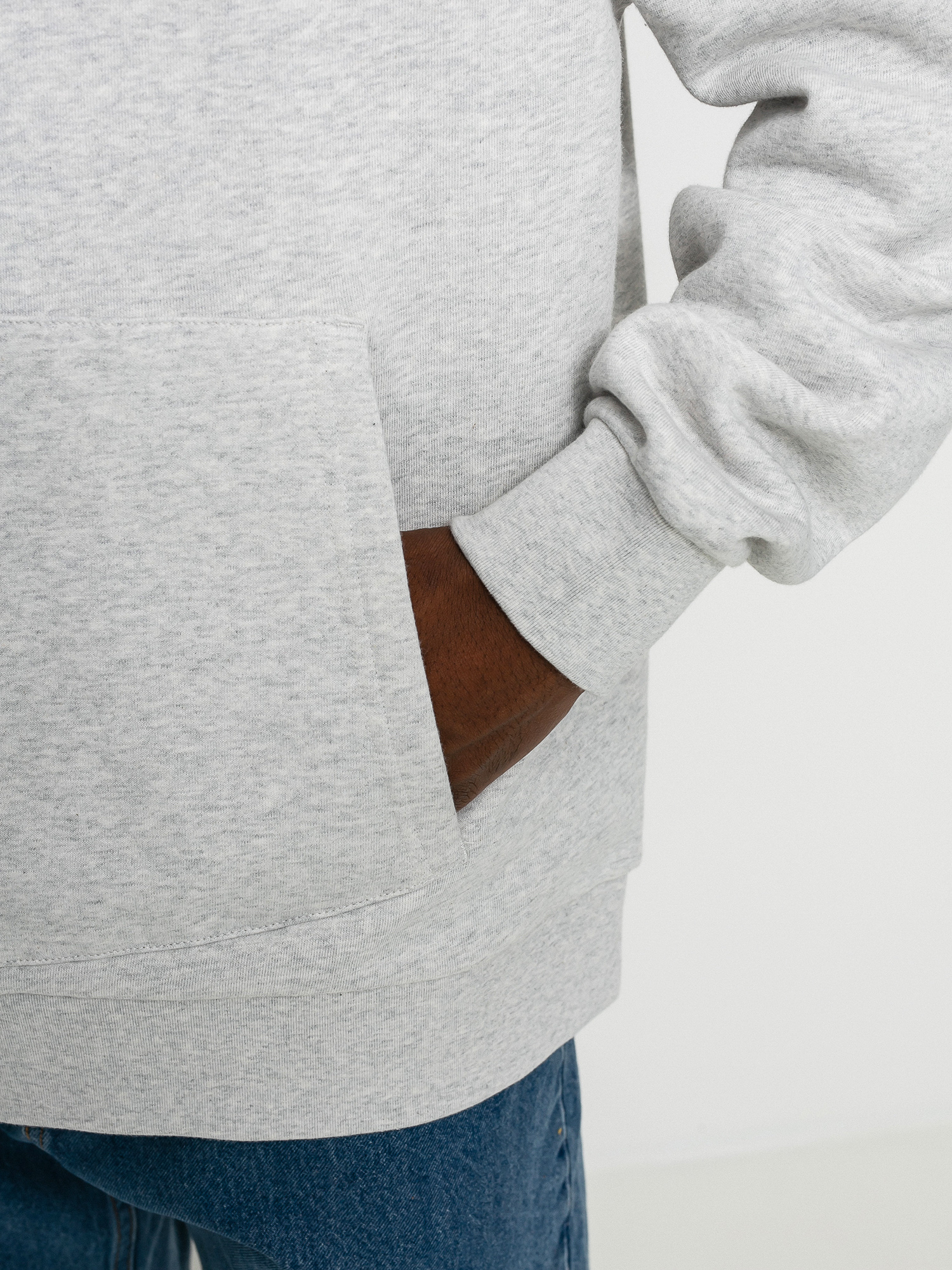 Mikina s kapucňou RipNDip Master Nermal San HD (ash heather)