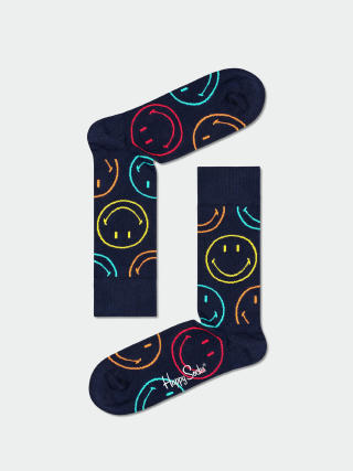 Ponožky Happy Socks Jumbo Smiley Dot (navy)