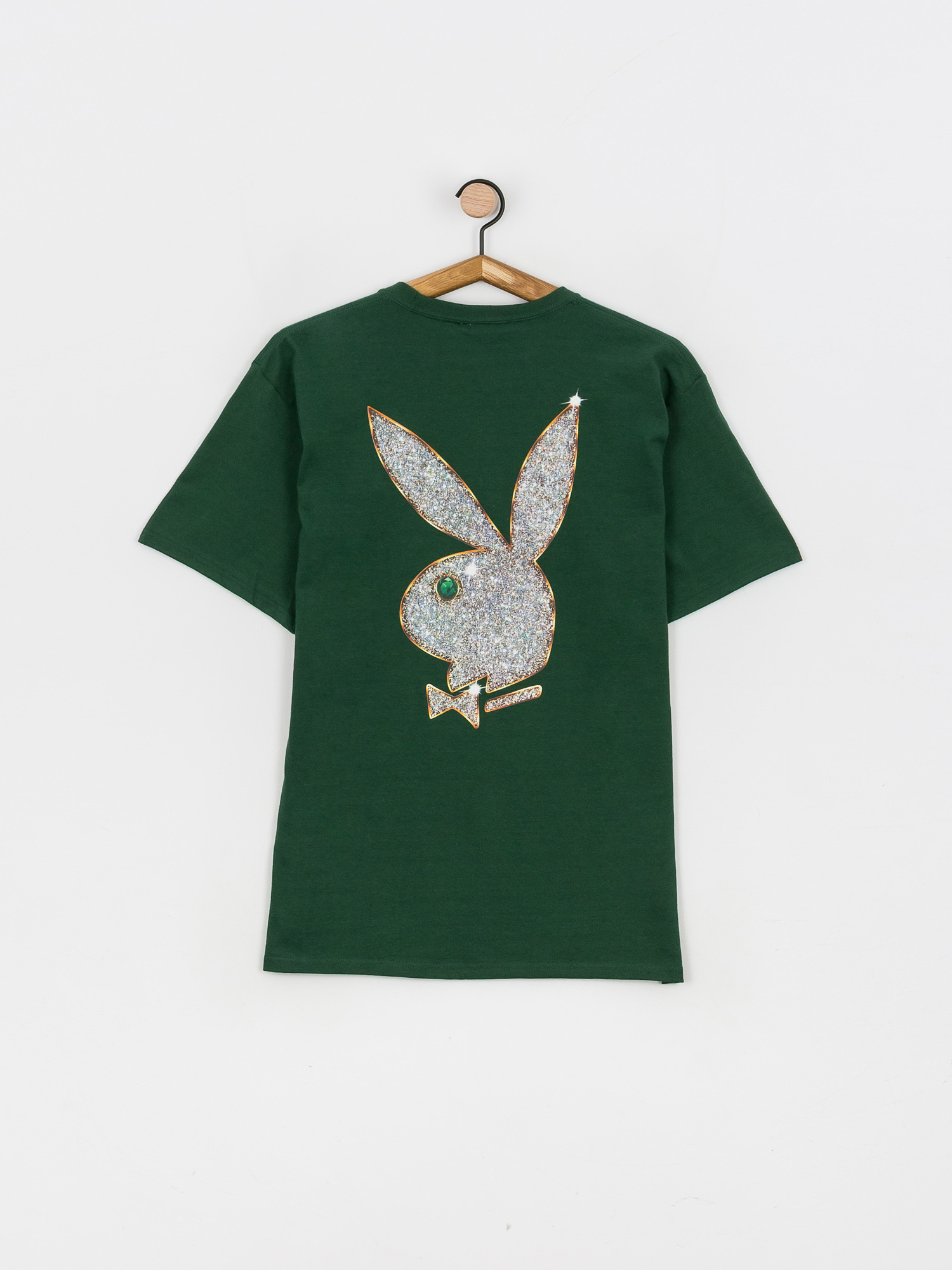 Tričko HUF X Playboy Vvs Logo (forest green)