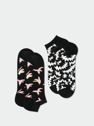 Ponožky Happy Socks Banana Break Low 2Pk (black)