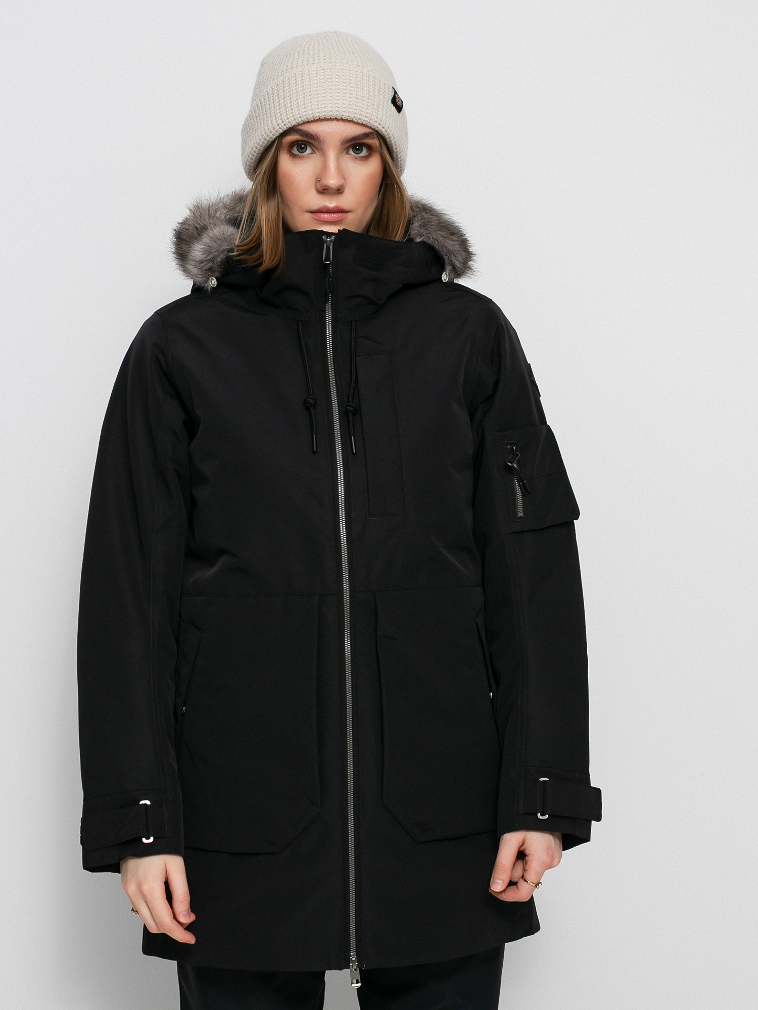 Bunda Burton Saxton Parka Wmn (true black)