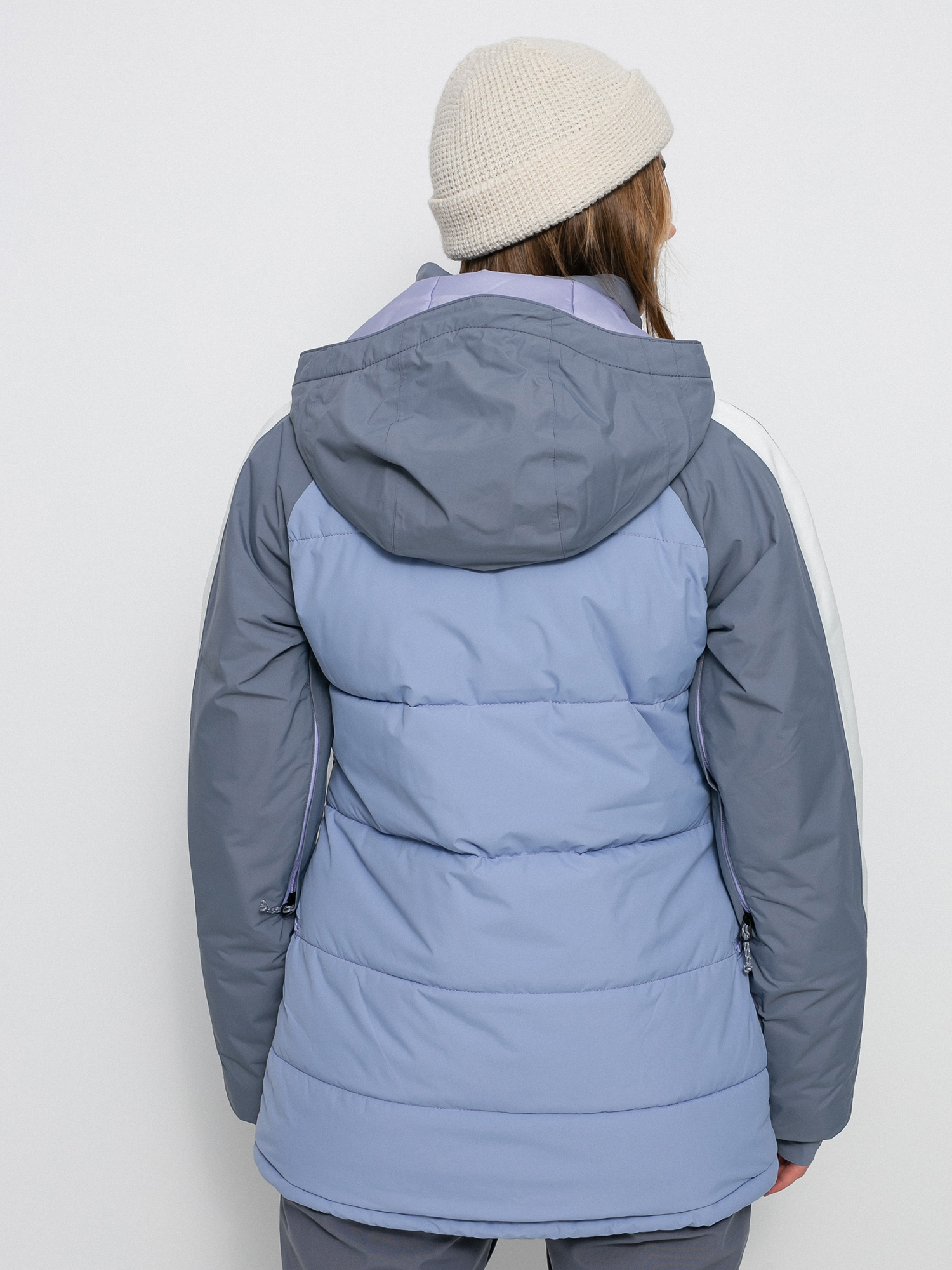 Dámska Snowboardová bunda Burton Keelan (foxglove violet/folkstone gray)