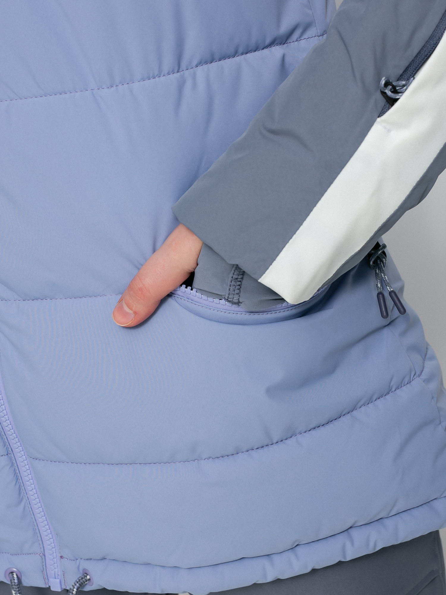 Dámska Snowboardová bunda Burton Keelan (foxglove violet/folkstone gray)