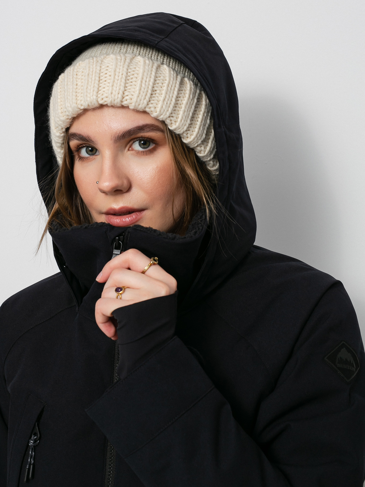 Dámska Snowboardová bunda Burton Prowess (true black)