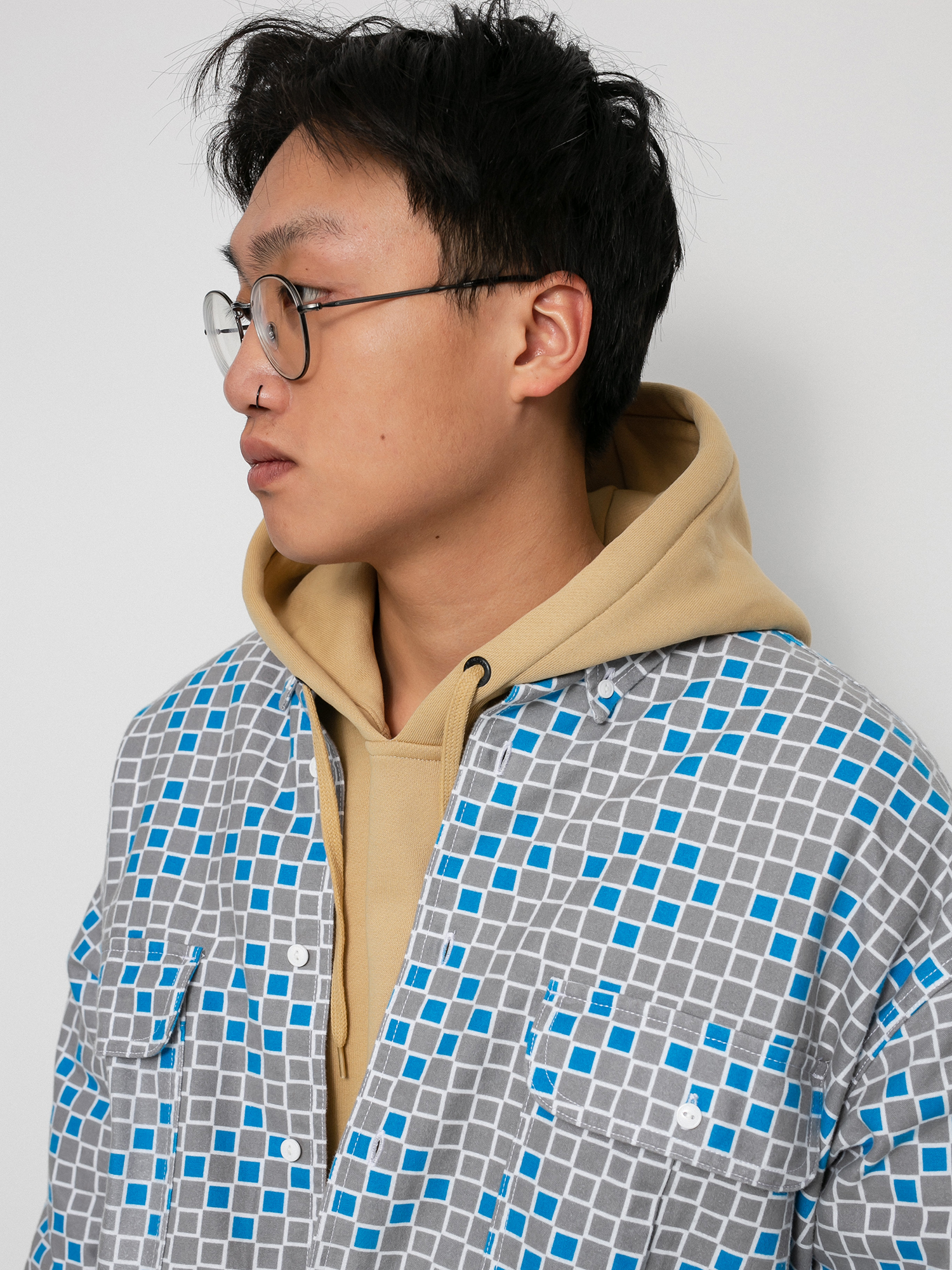 Košeľa Levi's® Skate Woven (gray blue)