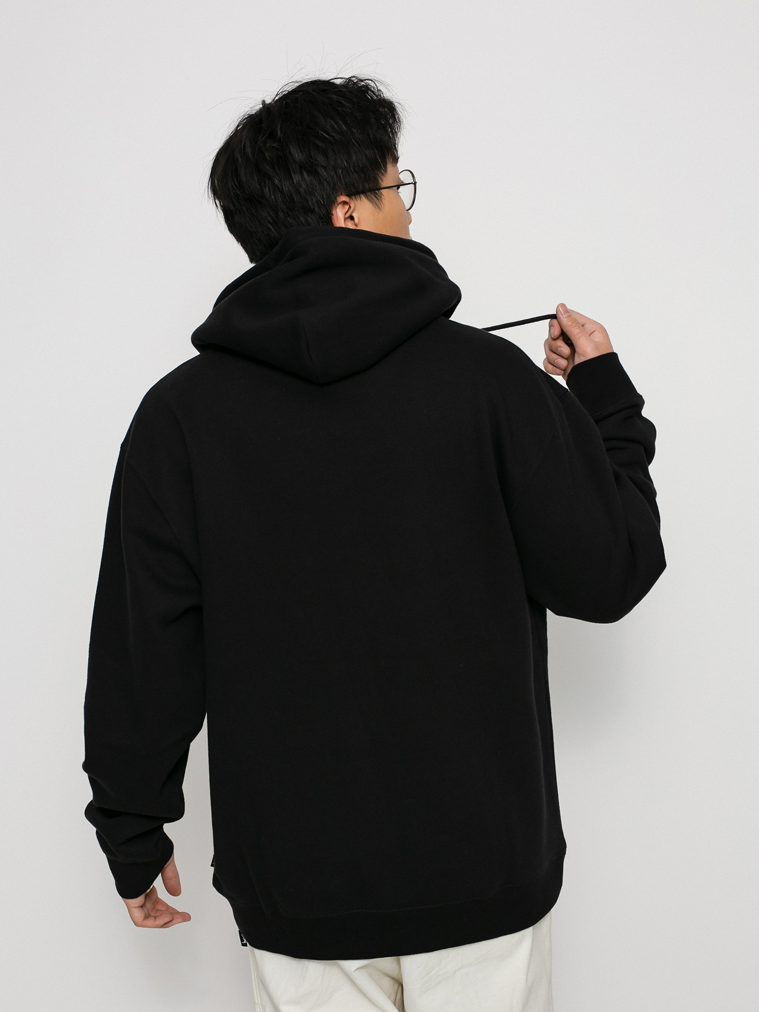 Mikina s kapucňou HUF X Playboy Rhinestone HD (black)