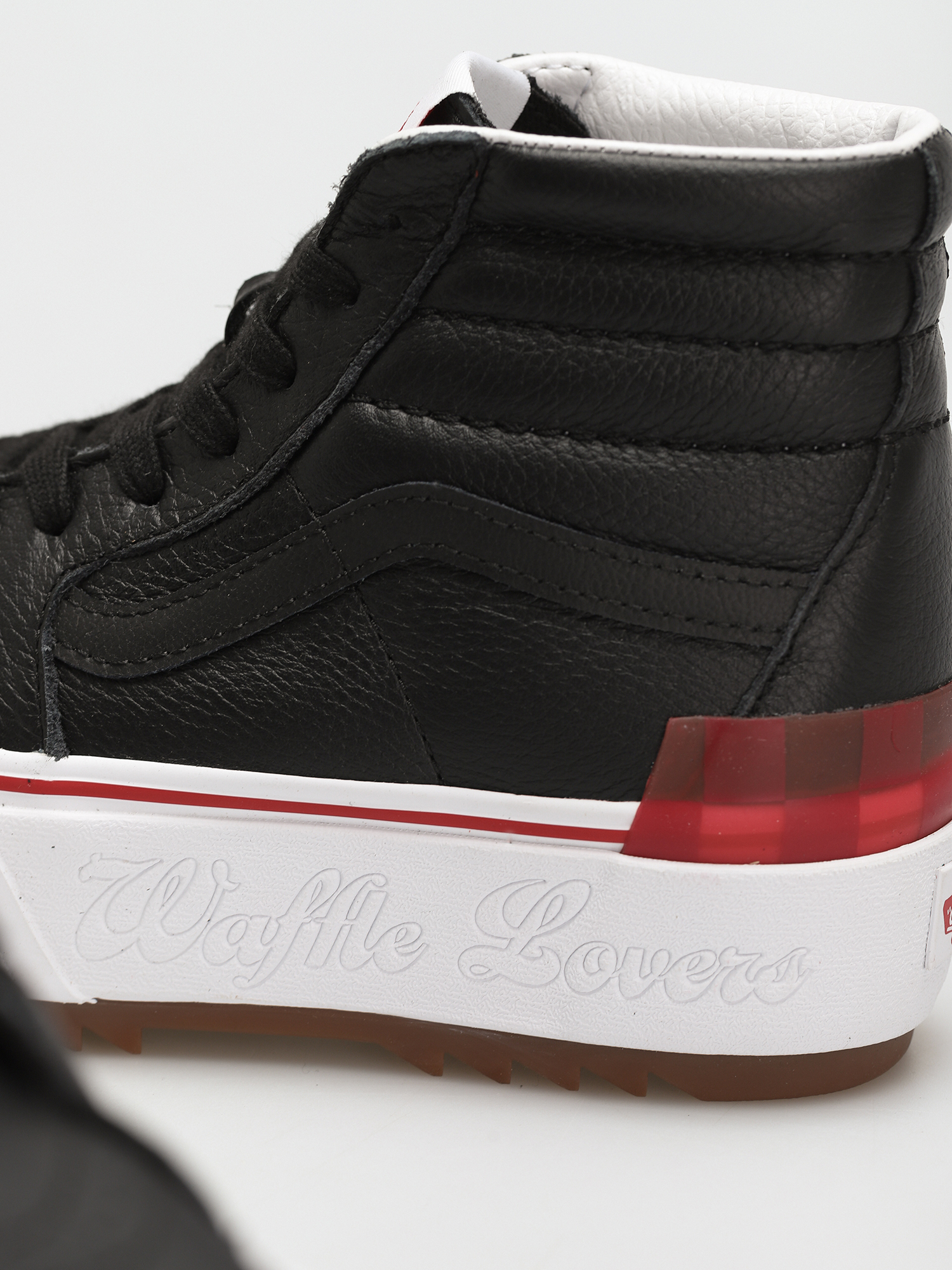 Topánky Vans Sk8 Hi Stacked (waffle lovers/black/true white)
