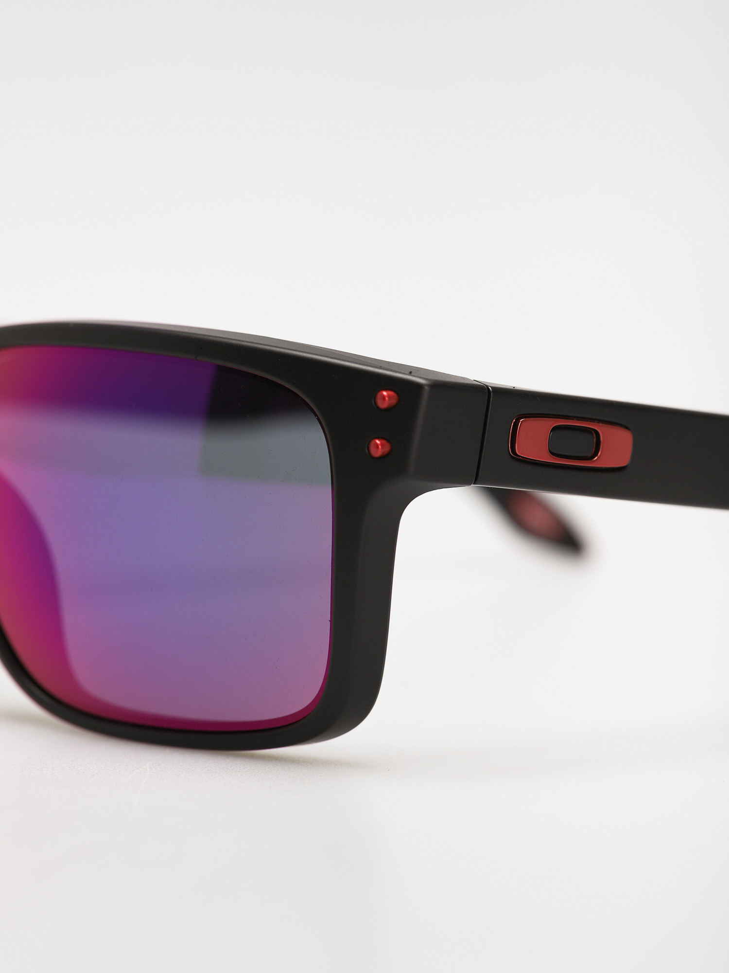 Slnečné okuliare Oakley Holbrook (matte black/positive red iridium)