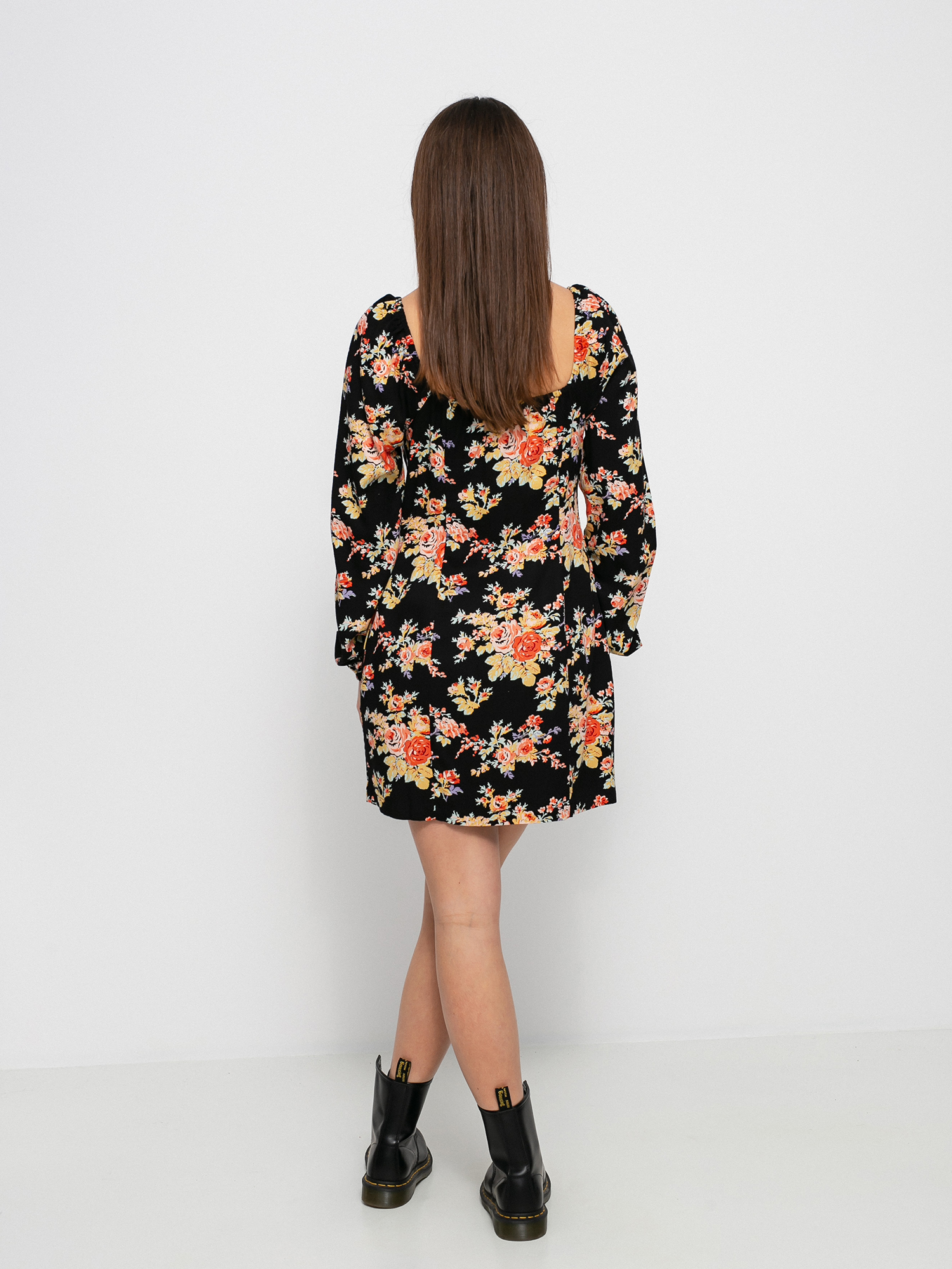 Šaty  RVCA First Time Wmn (true black)