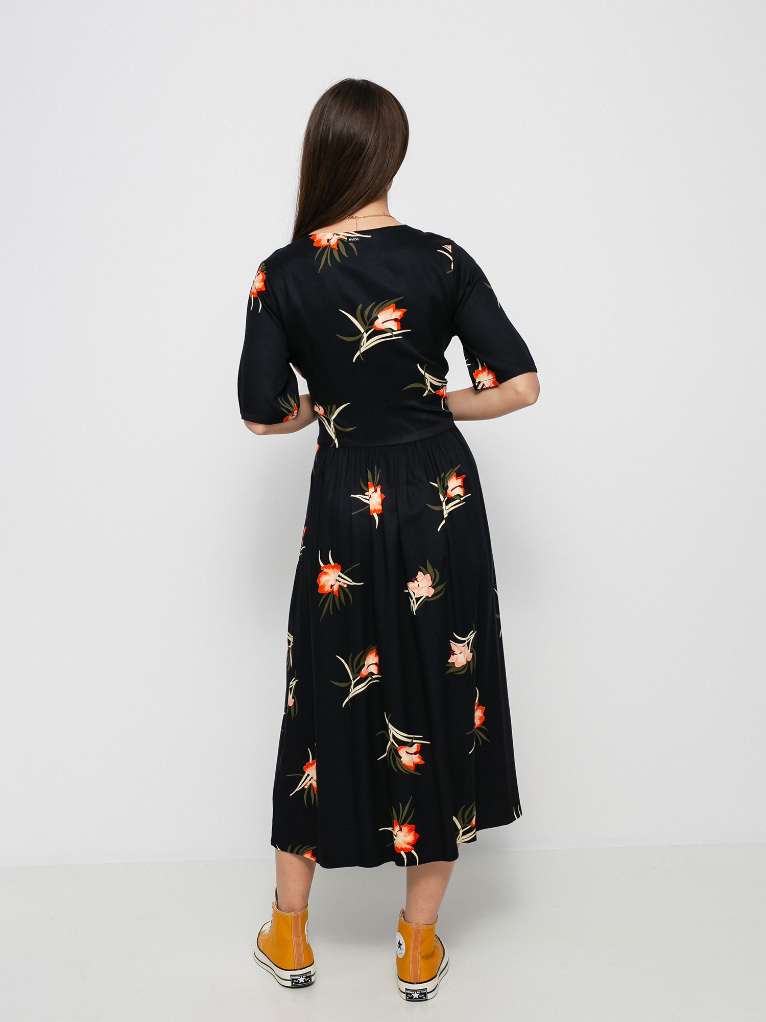 Šaty  RVCA Avenue Wmn (true black)