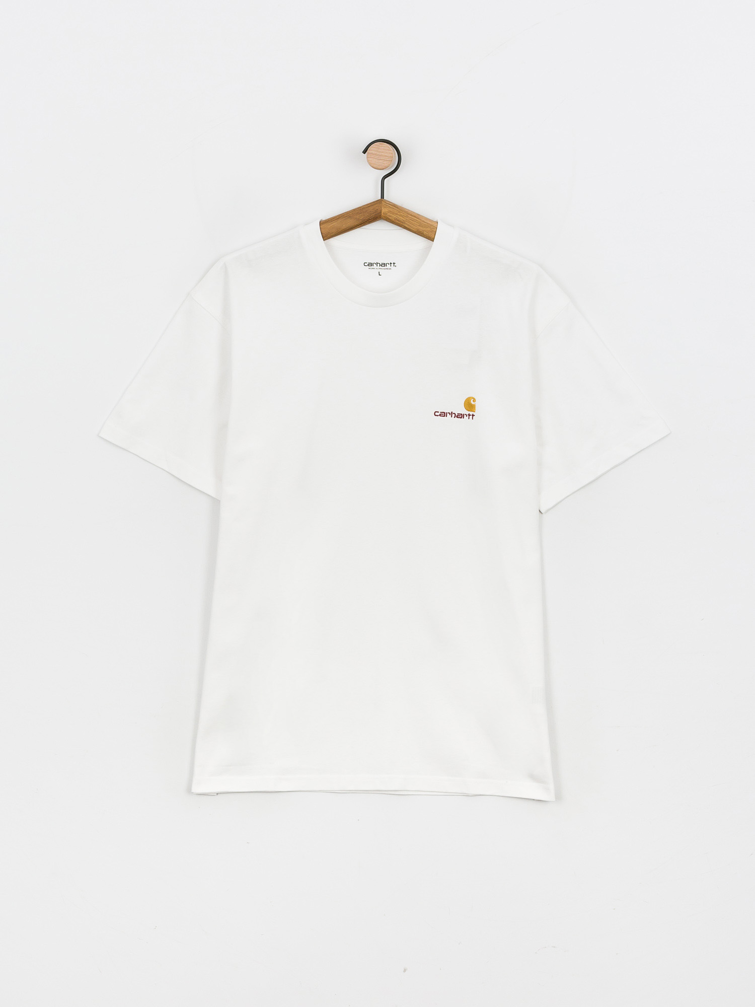 Tričko Carhartt WIP American Script (white)