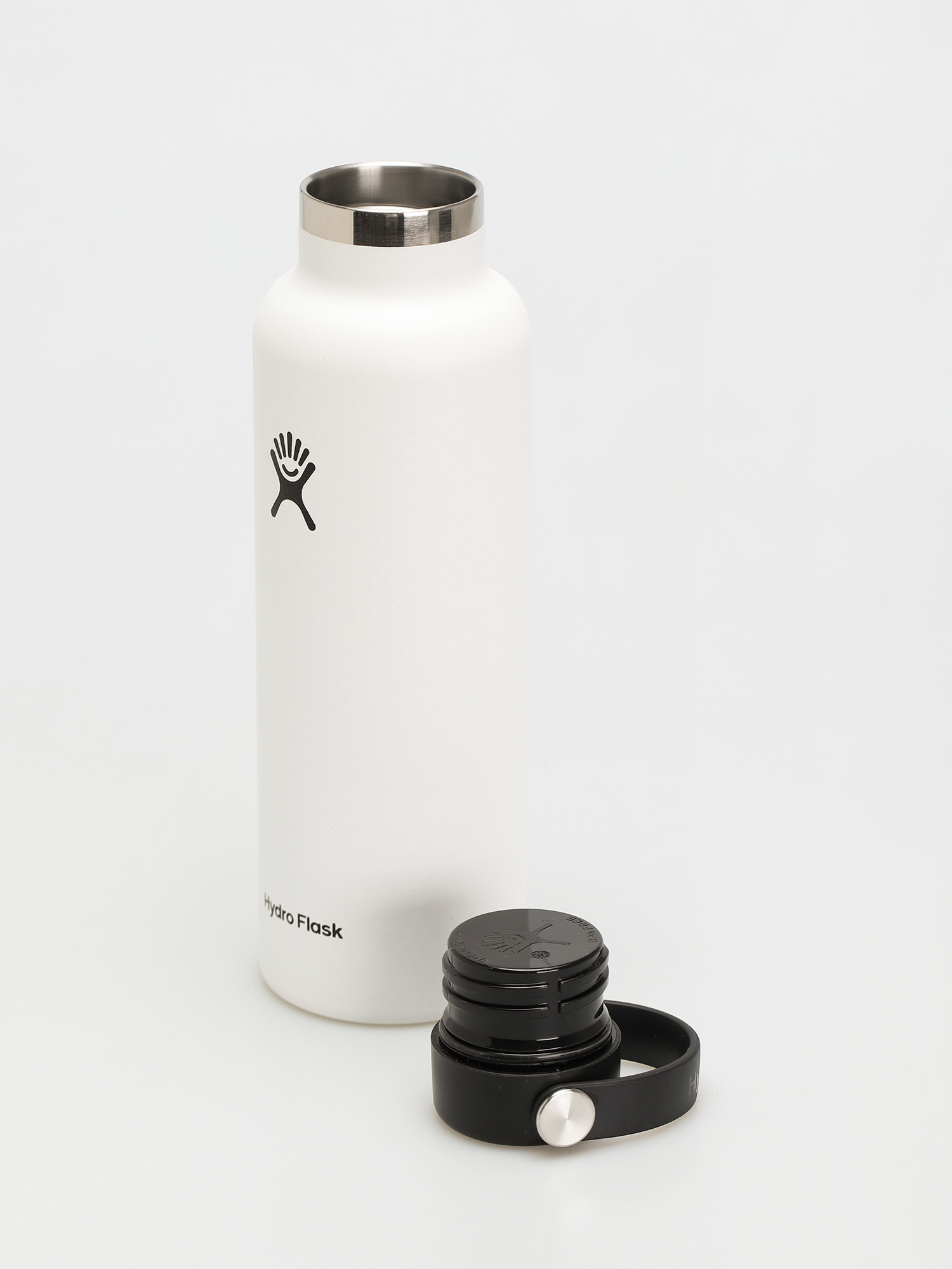 Fľaška Hydro Flask Standard Mouth Flex Cap 621ml (white)
