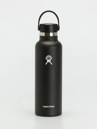 Fľaška Hydro Flask Standard Mouth Flex Cap 621ml (black)