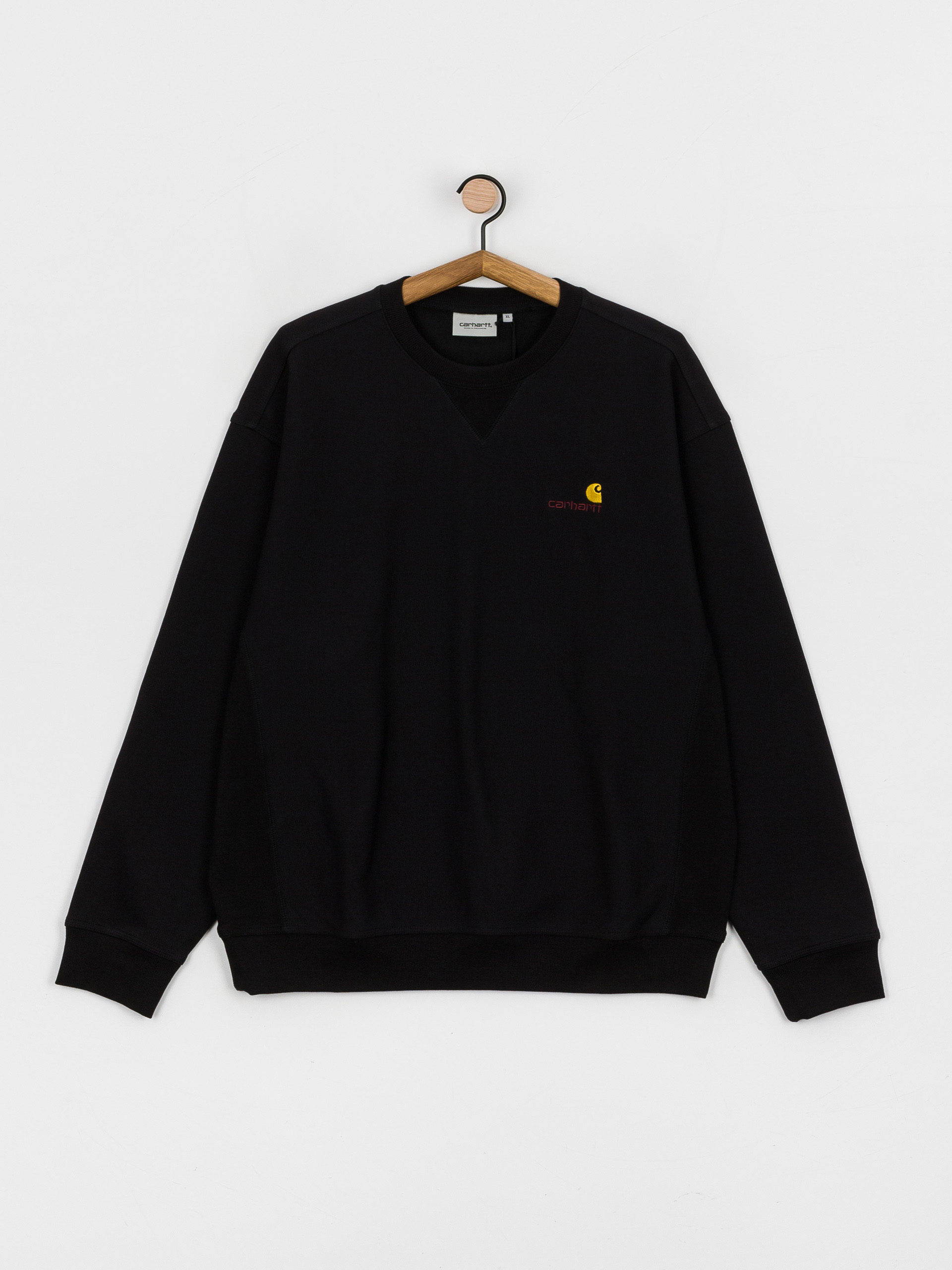 Mikina Carhartt WIP American Script (black)