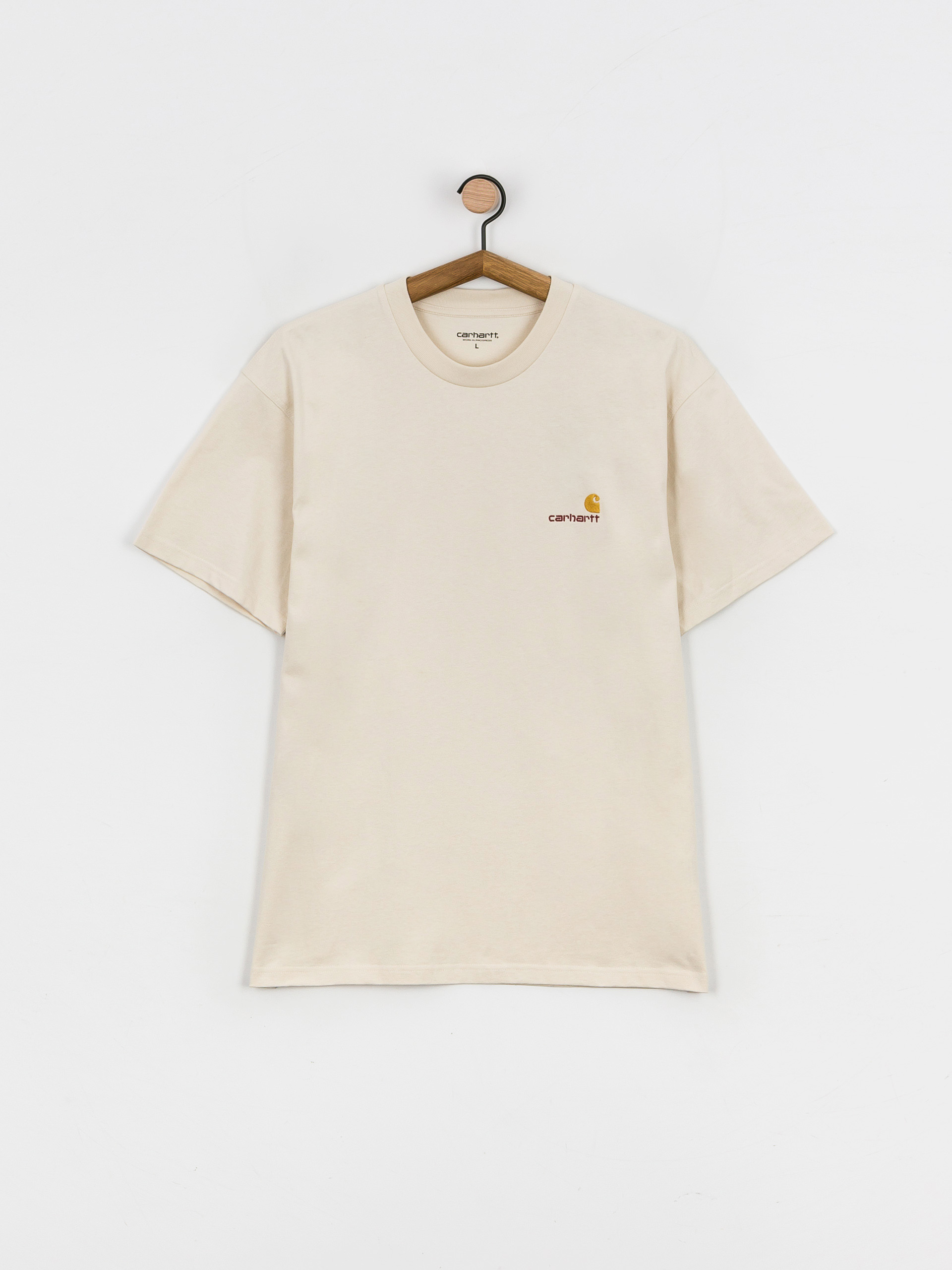 Tričko Carhartt WIP American Script (natural)