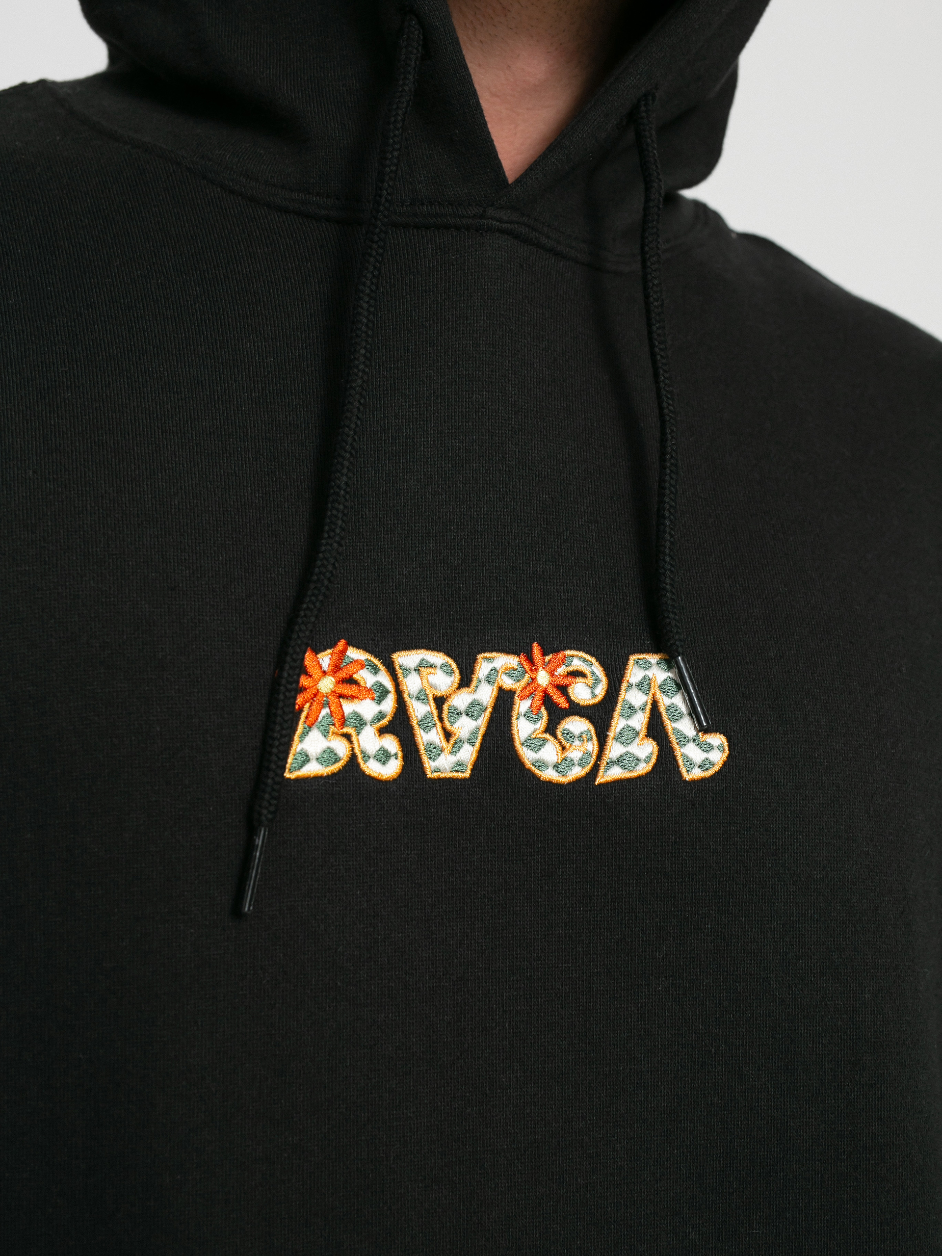 Mikina s kapucňou RVCA Mel G Panther HD (black)