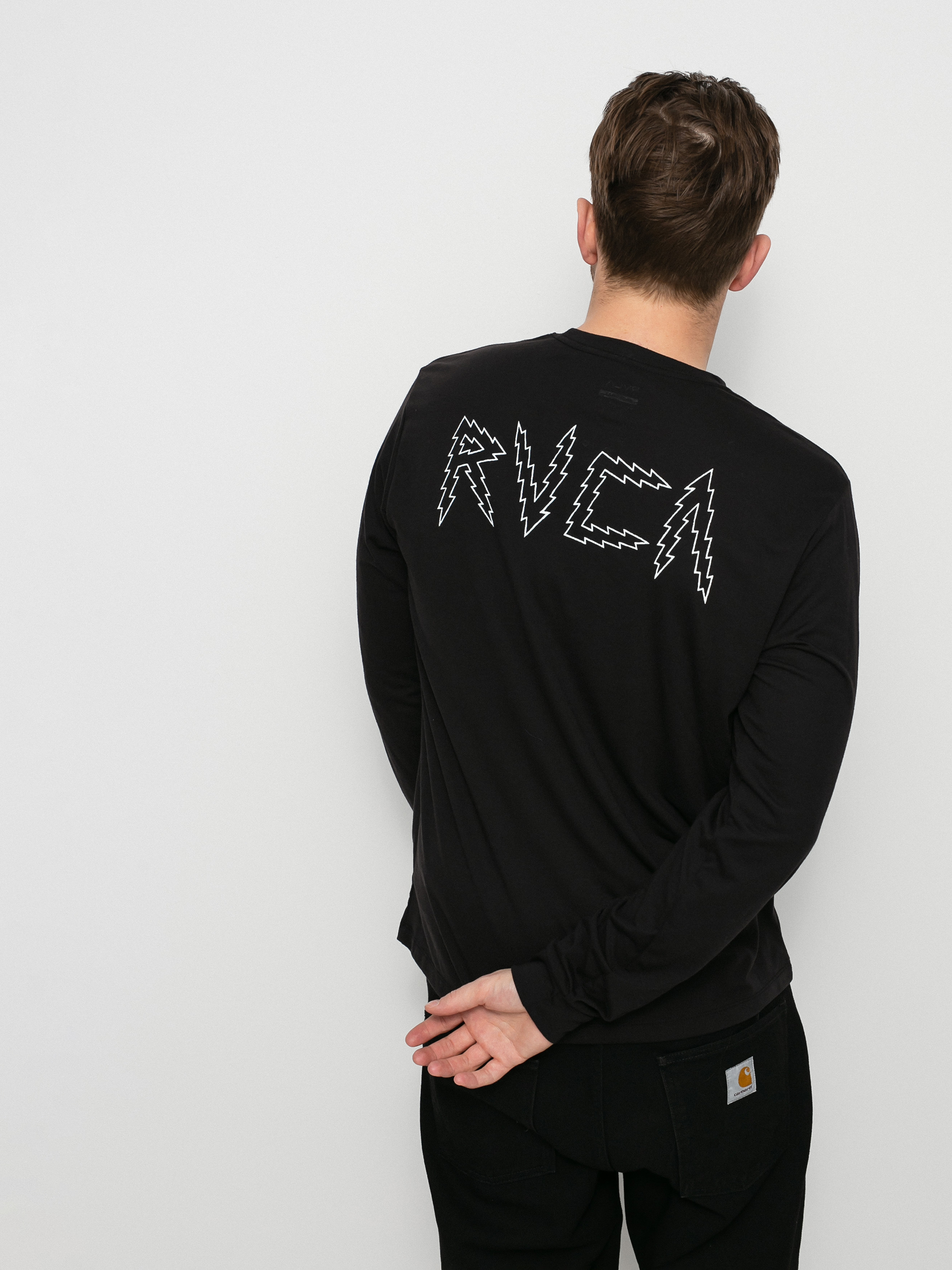 Triko RVCA Leines Banner (black)