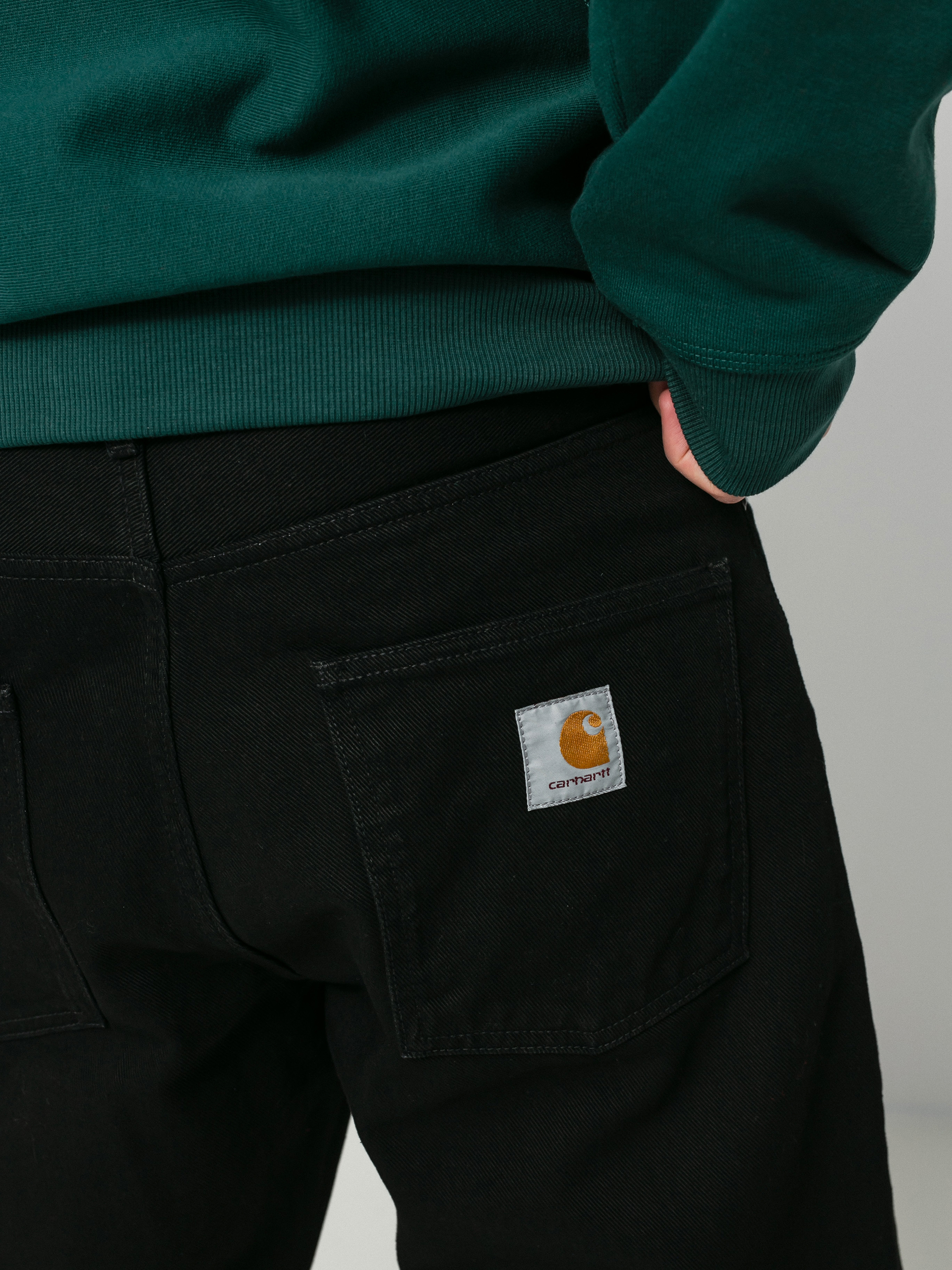 Nohavice Carhartt WIP Newel (black)