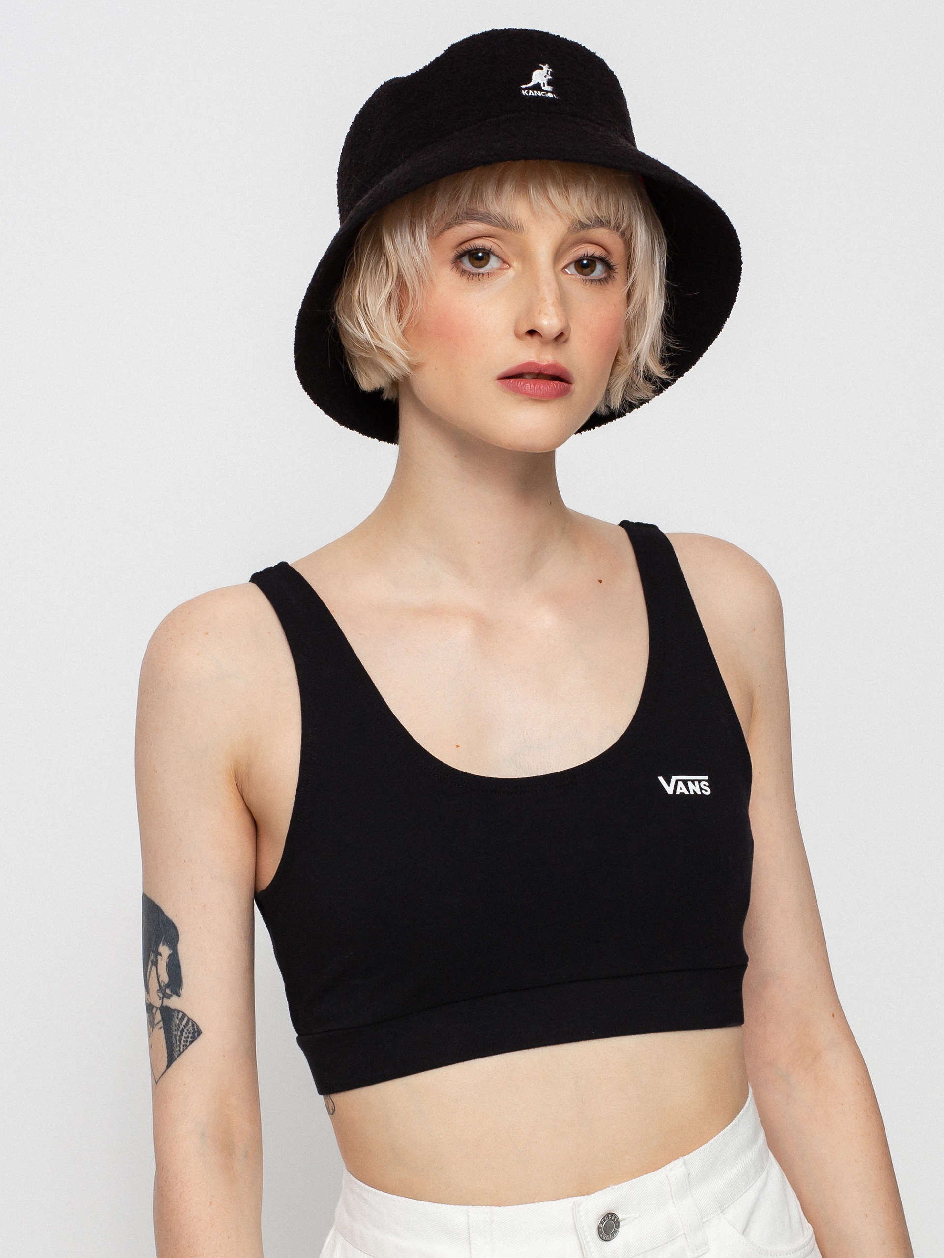 Spodné prádlo Vans Flying V Bralette Wmn (black)