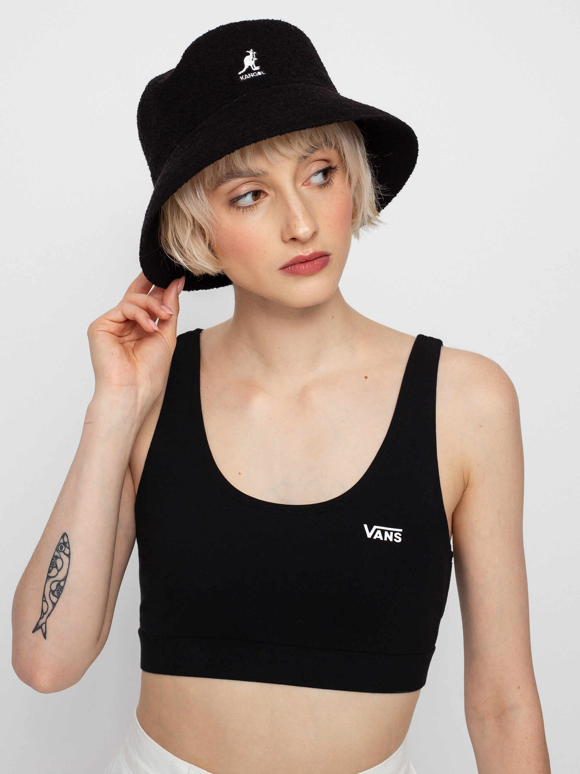 Spodné prádlo Vans Flying V Bralette Wmn (black)