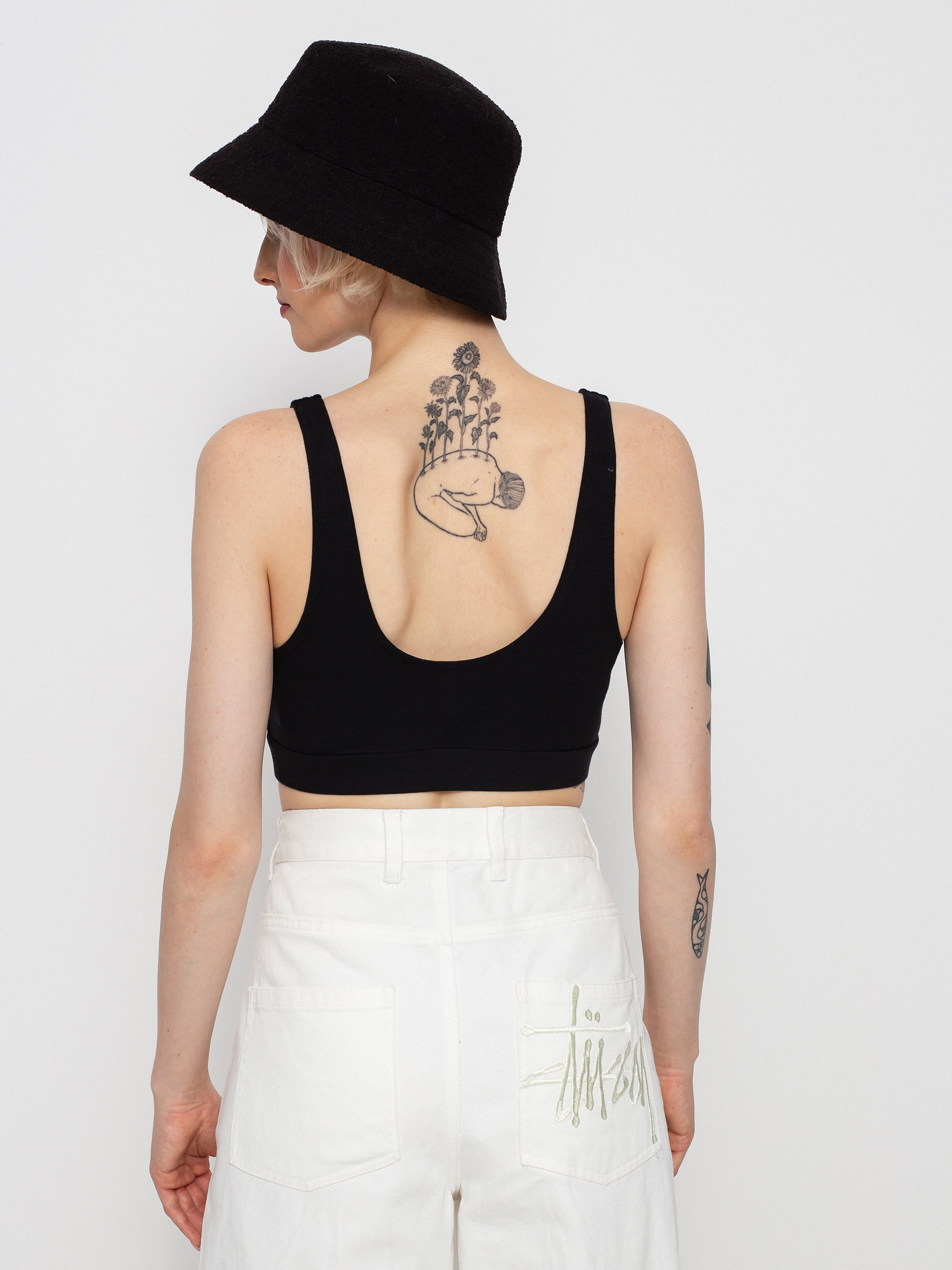 Spodné prádlo Vans Flying V Bralette Wmn (black)