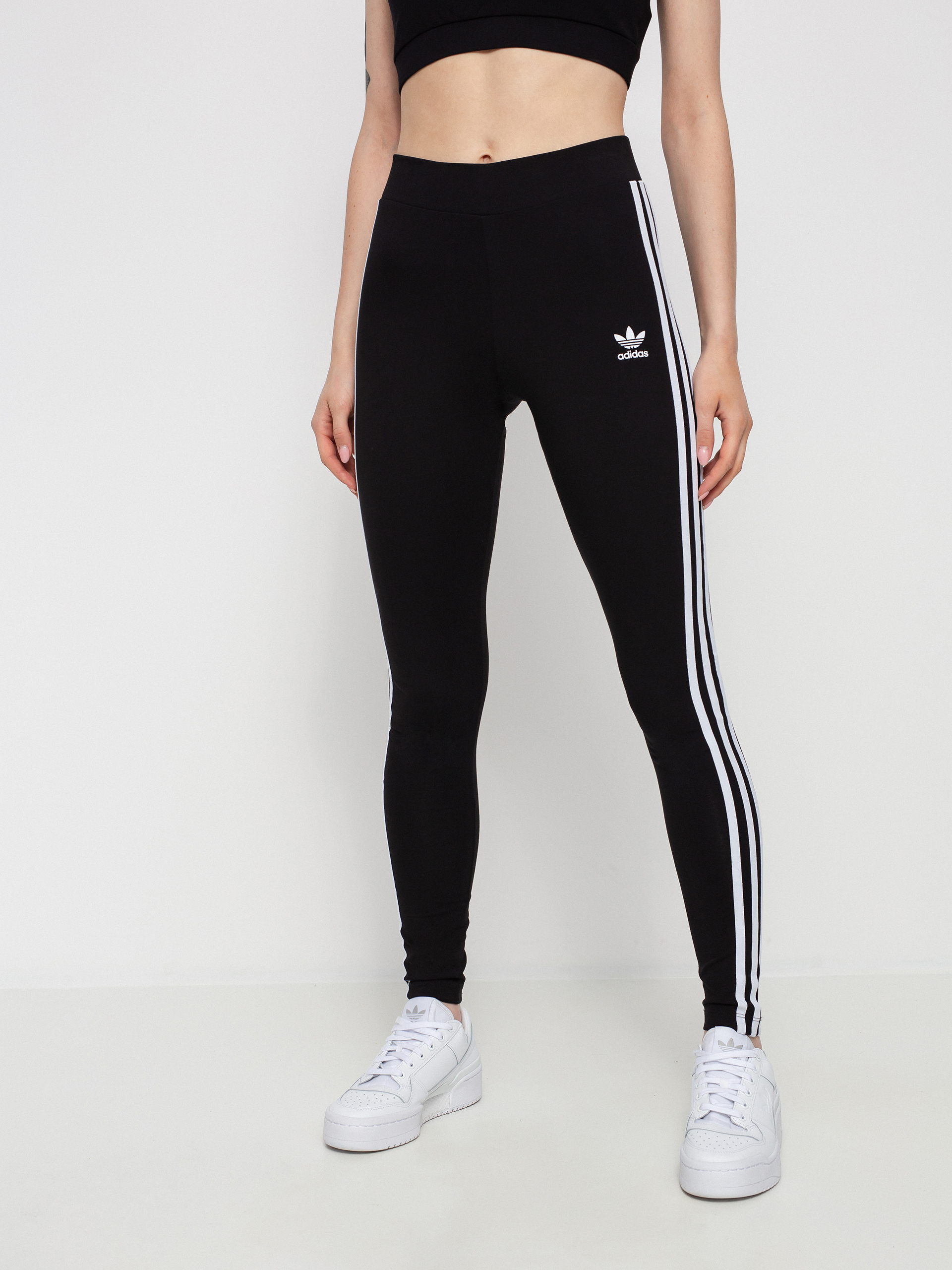 Legíny adidas Originals 3 Stripes Wmn (black)