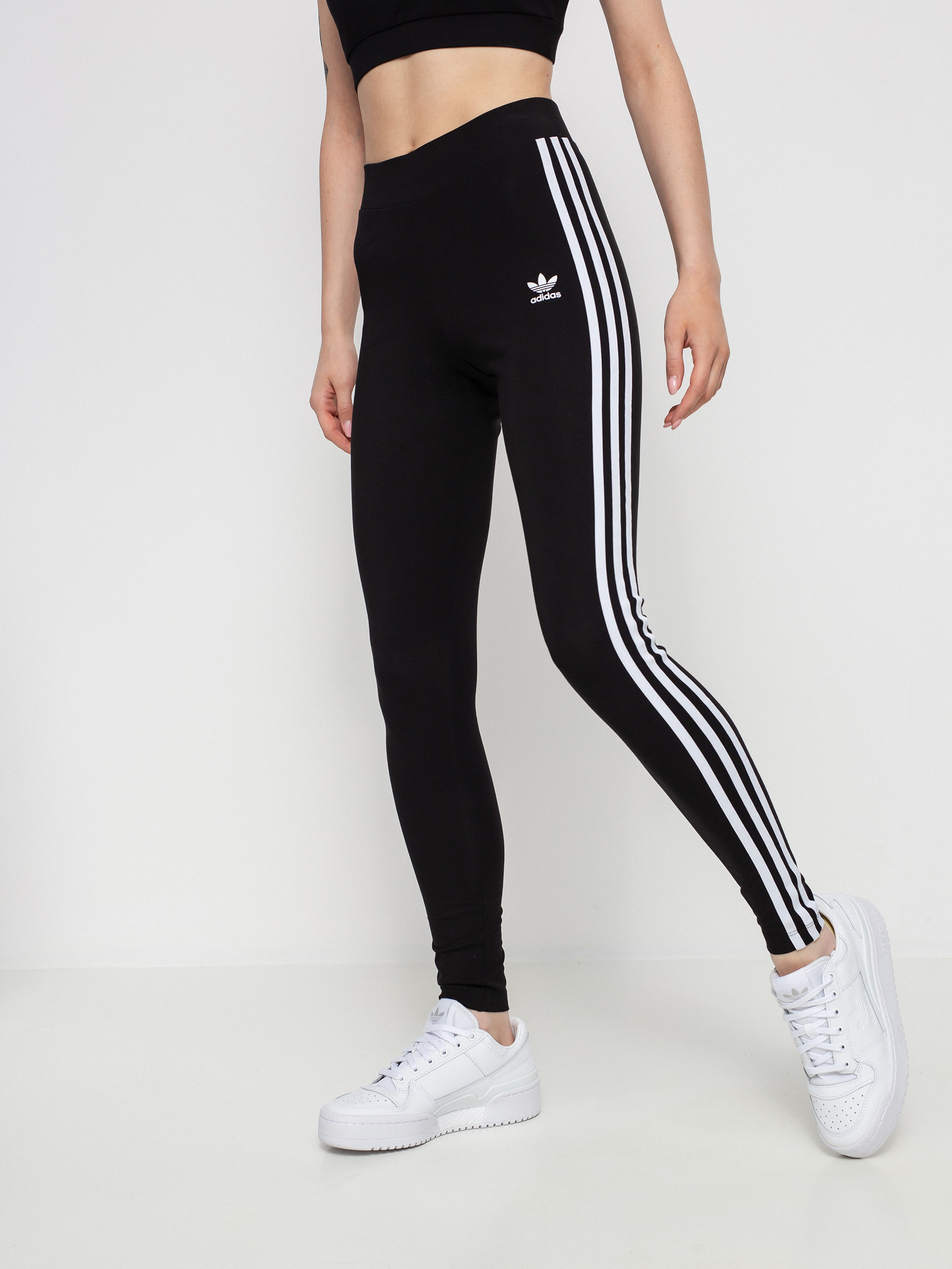 Legíny adidas Originals 3 Stripes Wmn (black)