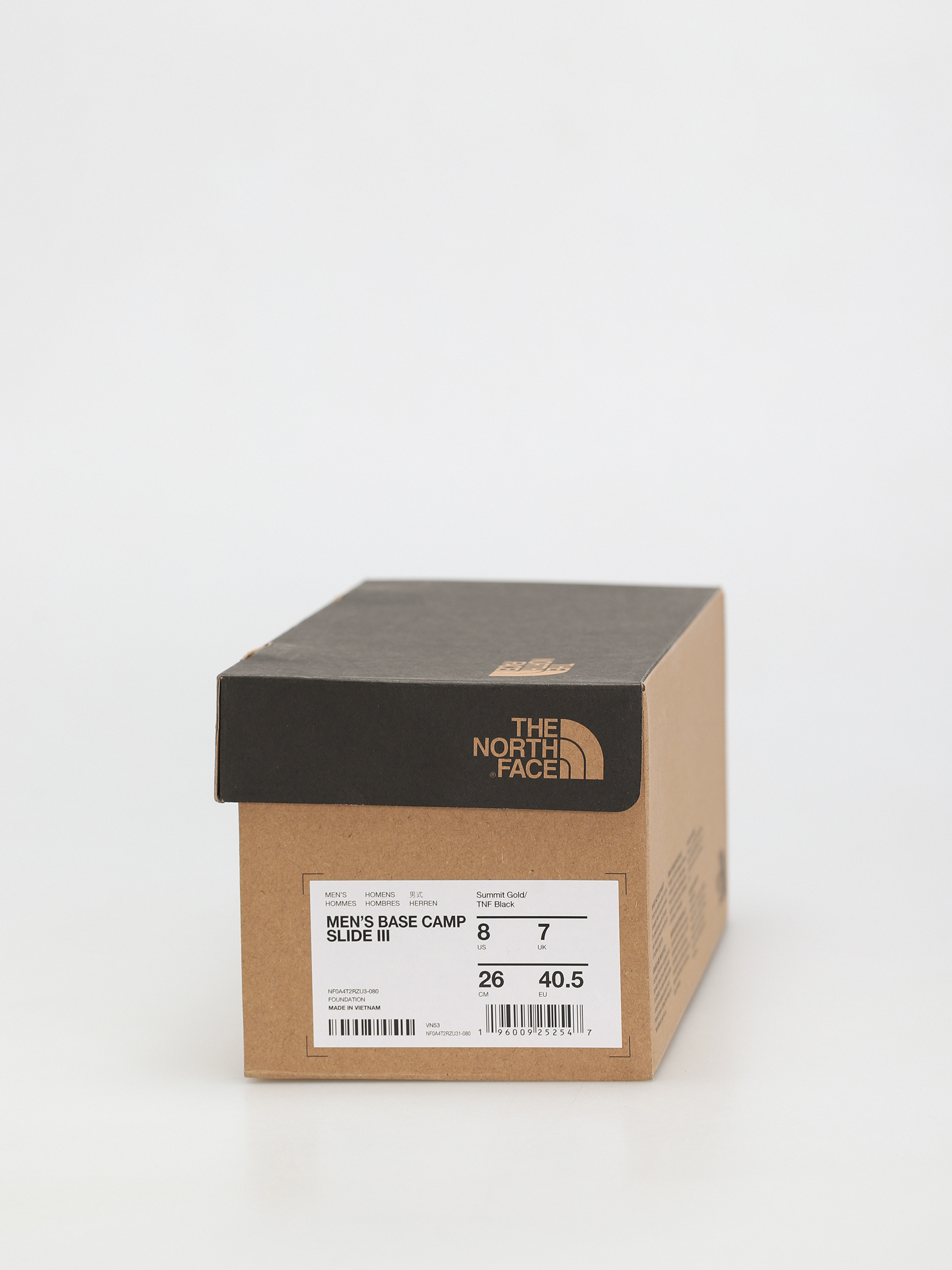 Šľapky The North Face Base Camp Slide III (summit gold/tnf black)